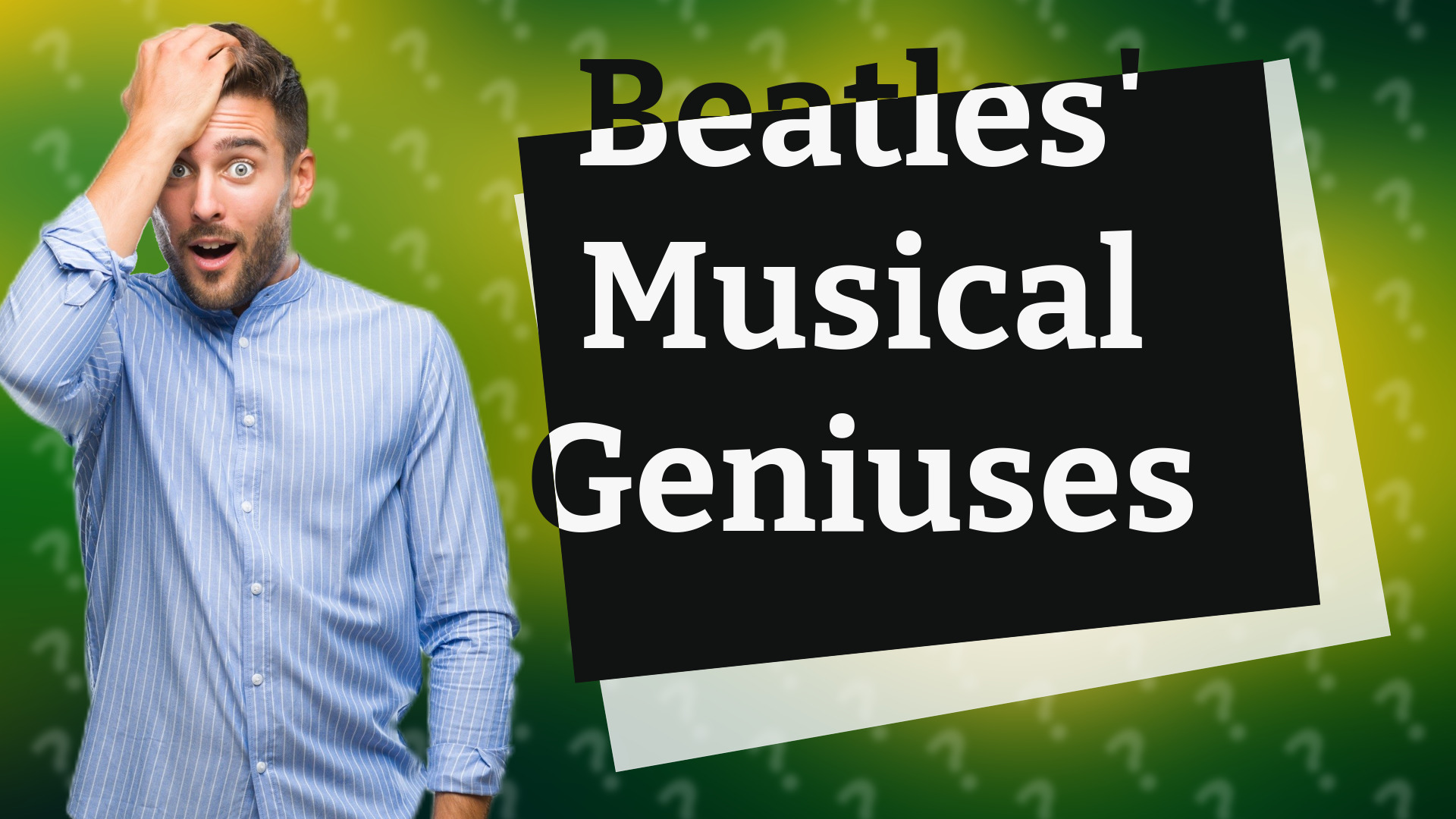Beatles' Musical Geniuses