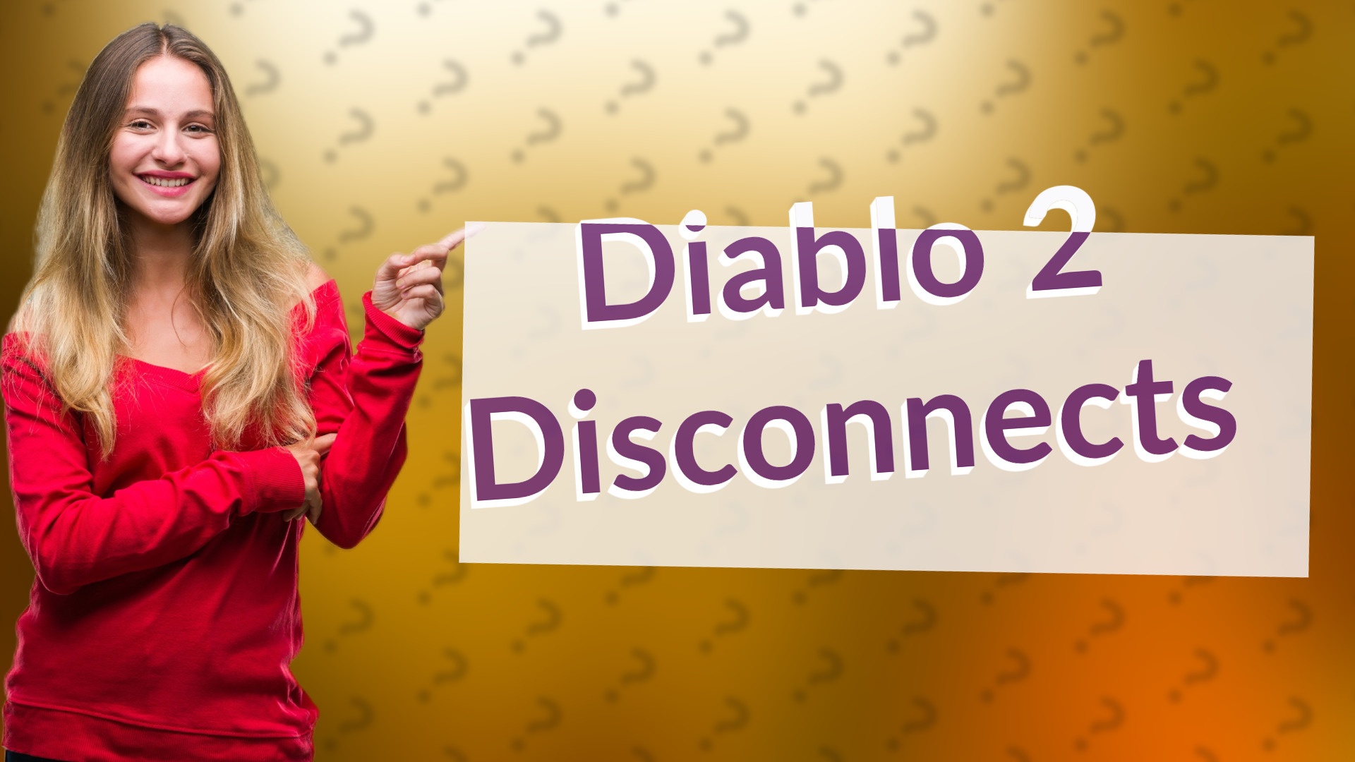 Diablo 2 Disconnects
