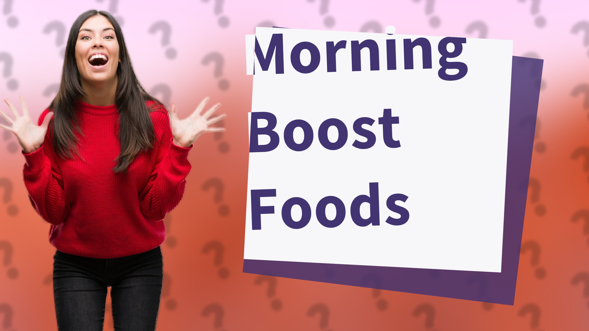 Morning Boost Foods