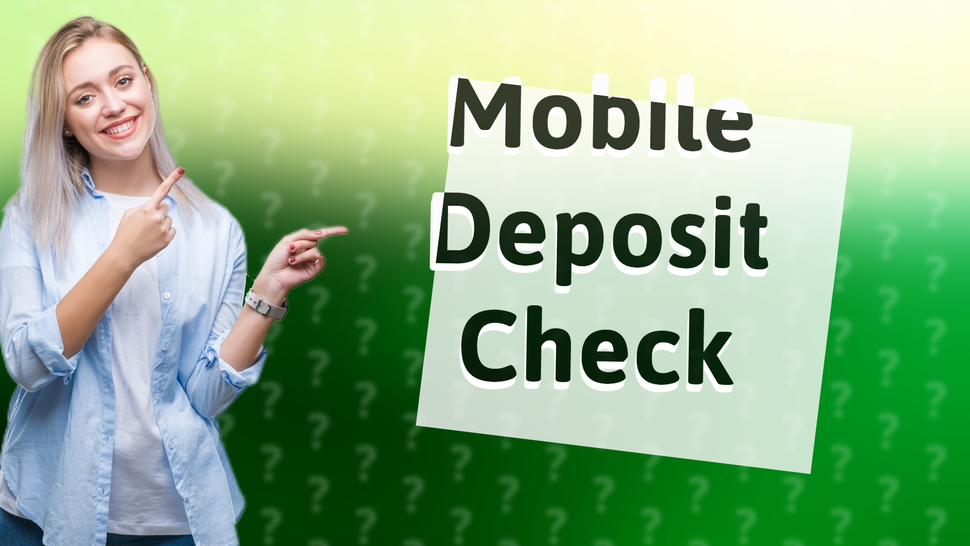 Mobile Deposit Check