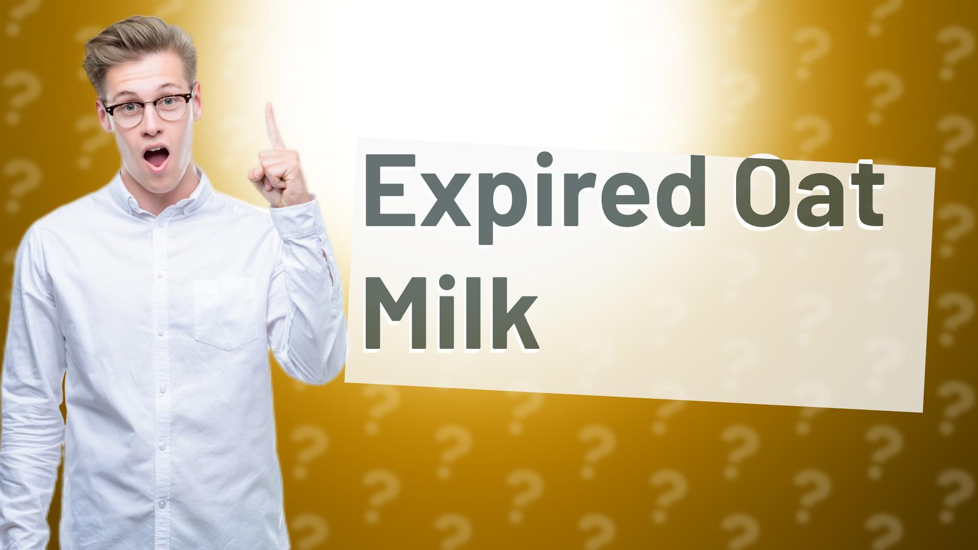 Expired Oat Milk