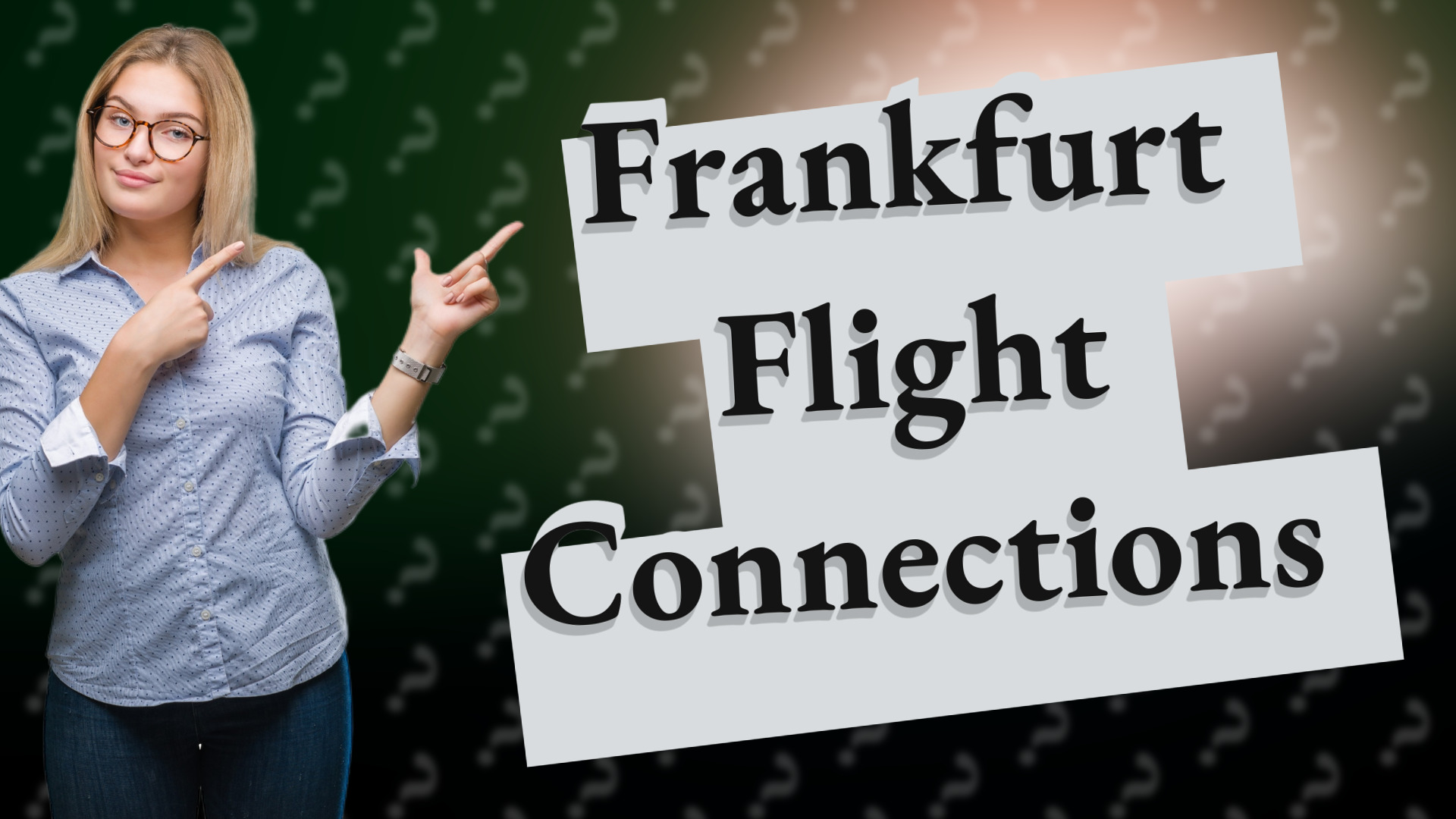 Frankfurt Flight Connections