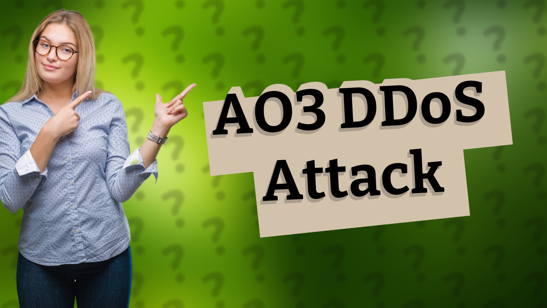 AO3 DDoS Attack