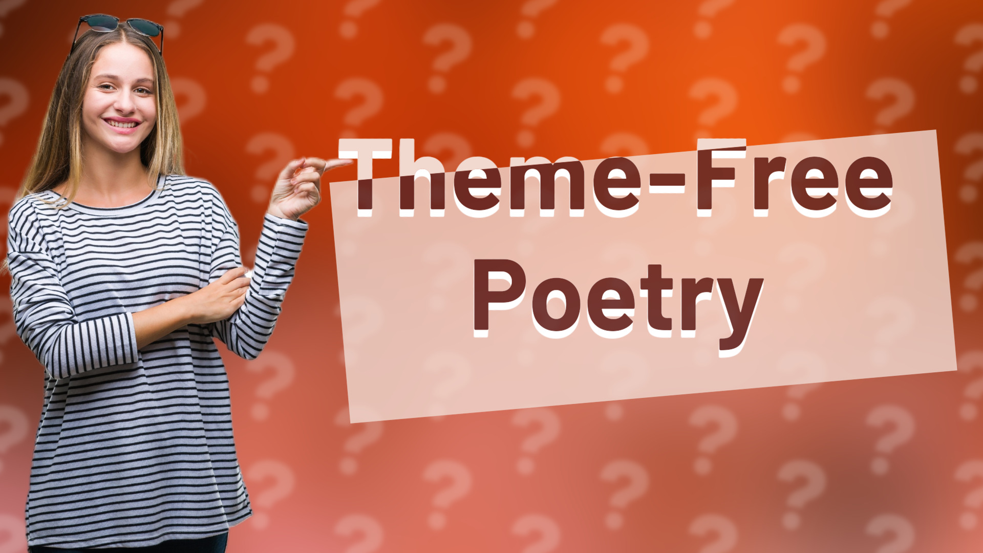 Theme-Free Poetry