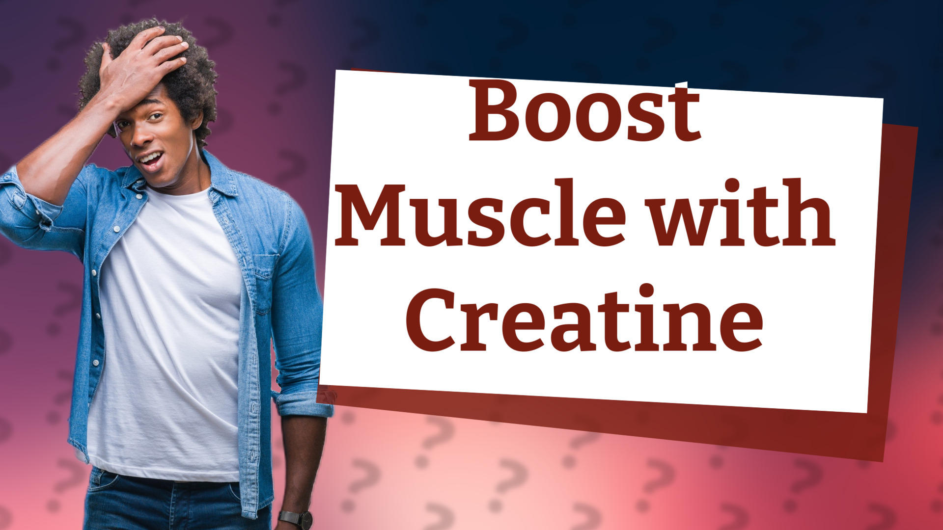 Boost Muscle with Creatine