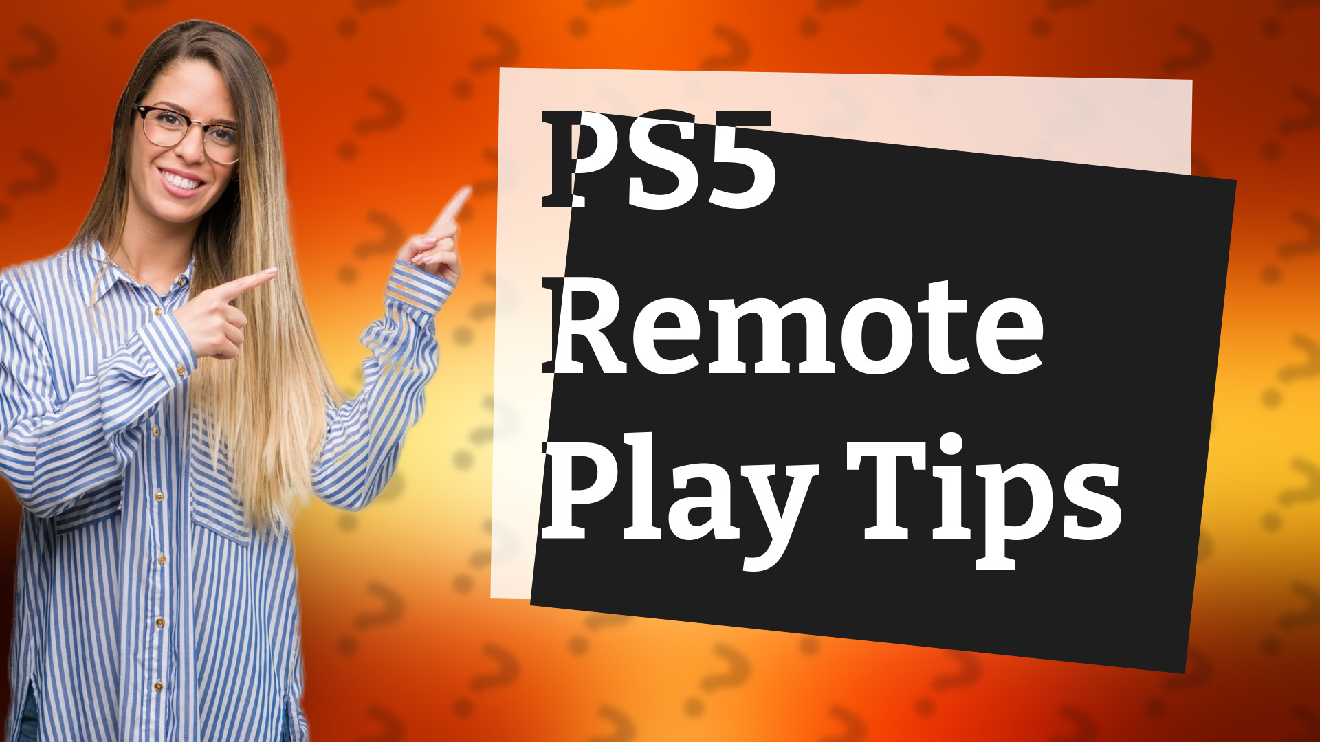 PS5 Remote Play Tips