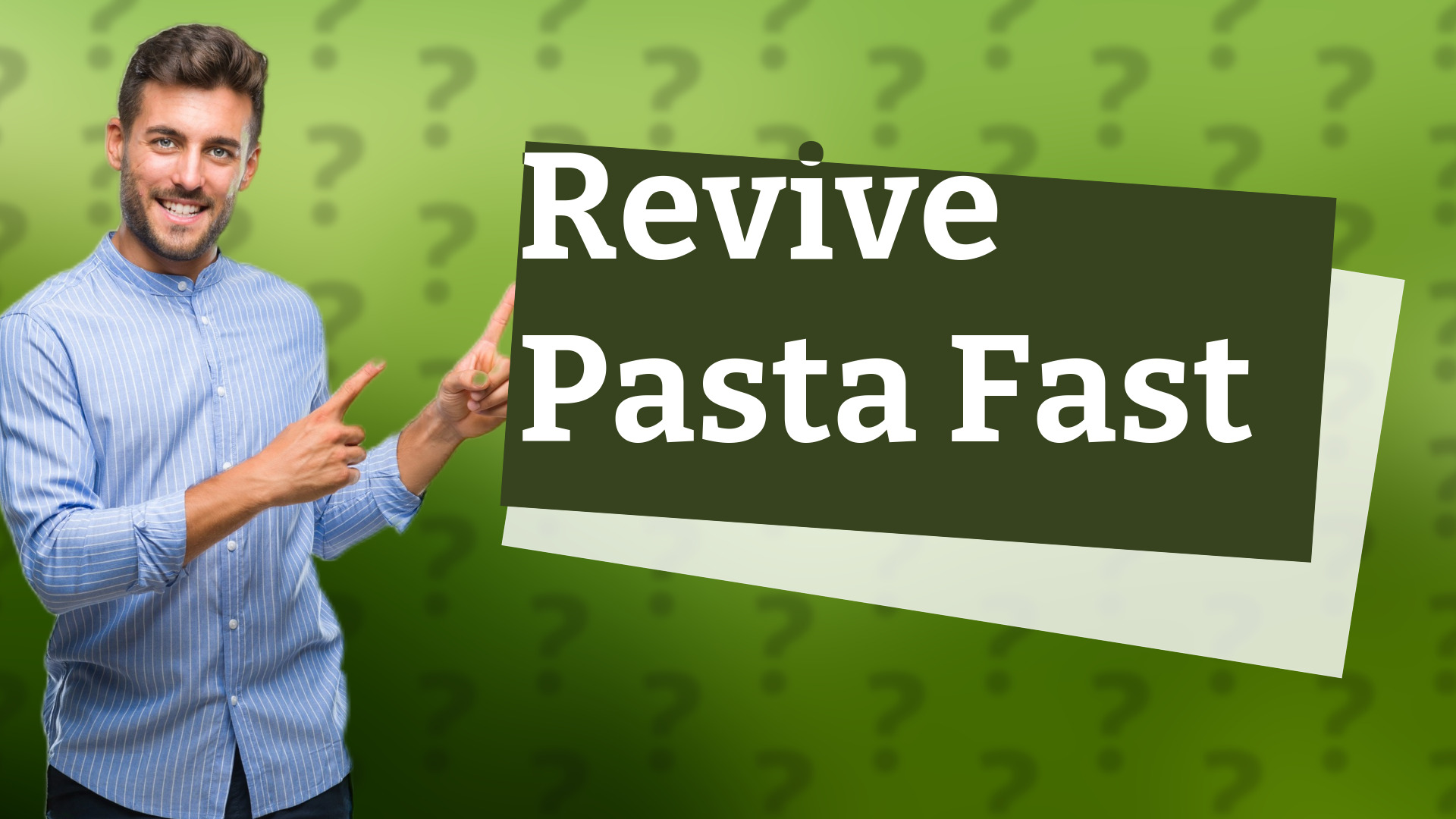 Revive Pasta Fast