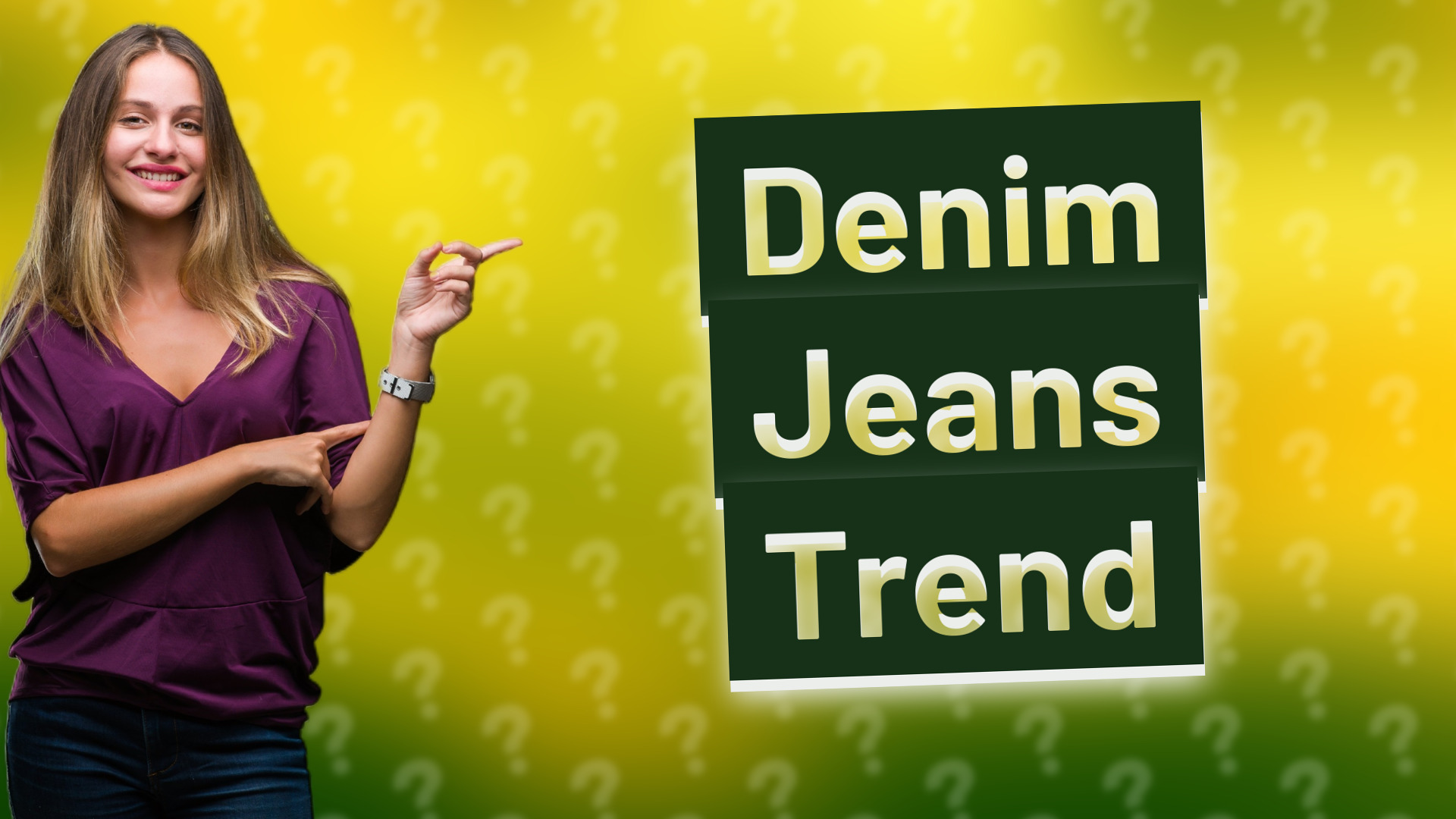 Denim Jeans Trend