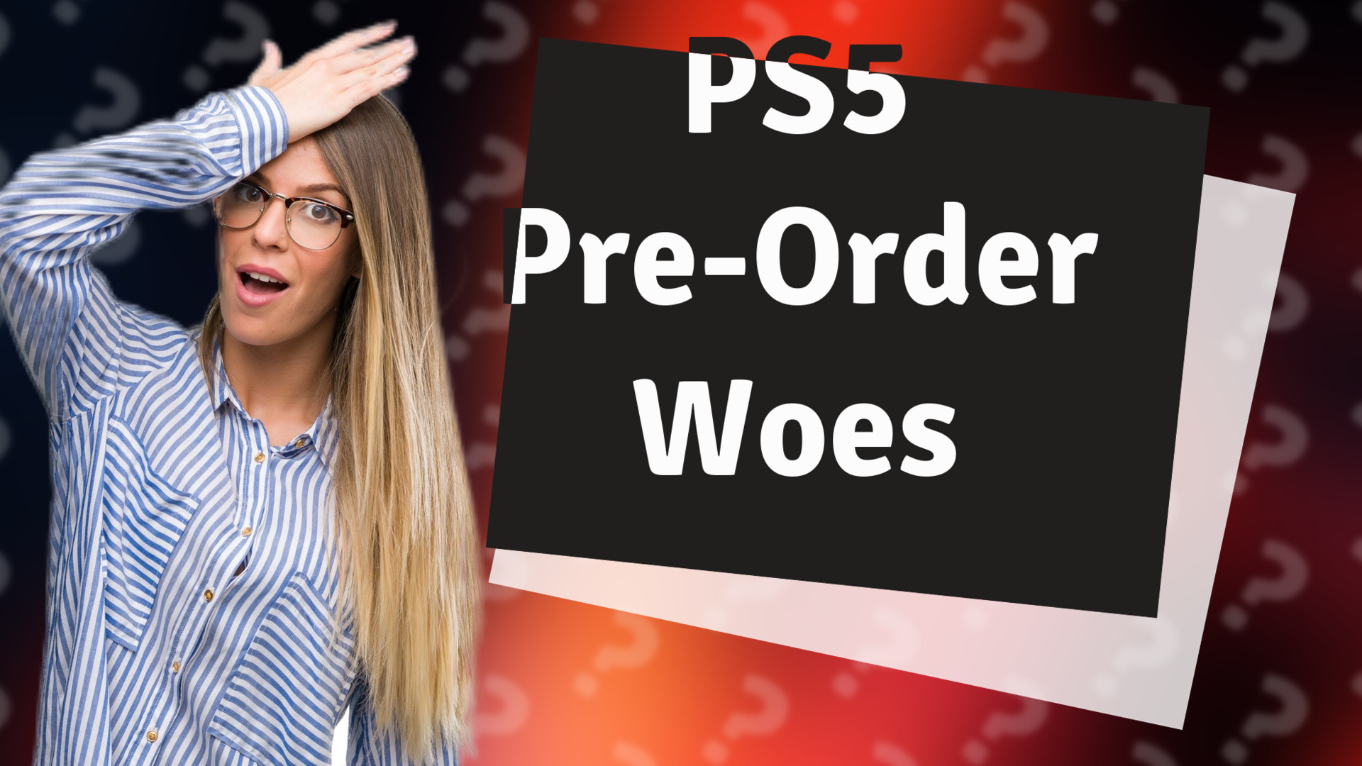PS5 Pre-Order Woes