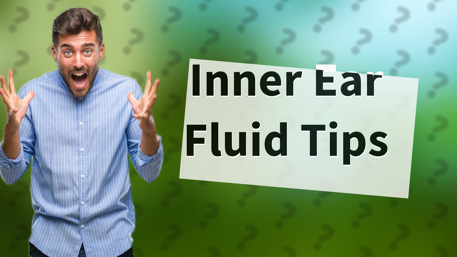 Inner Ear Fluid Tips