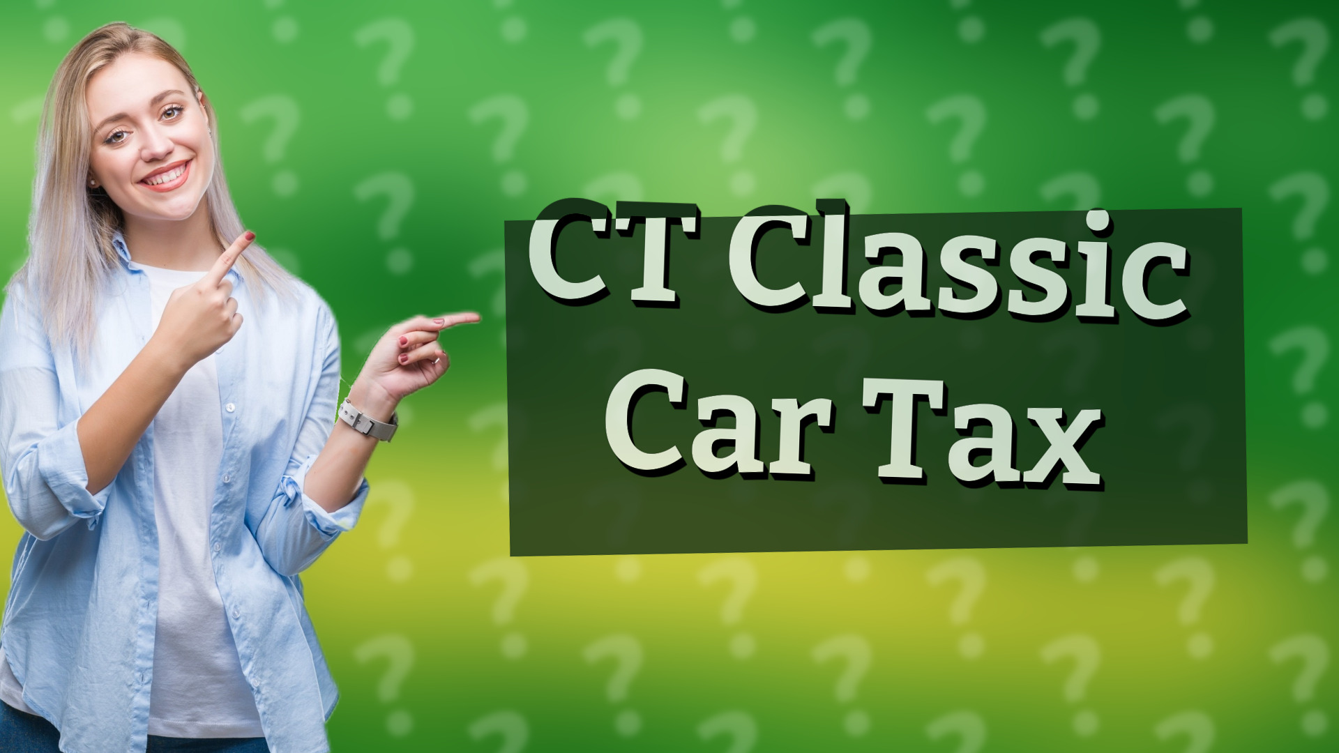 CT Classic Car Tax