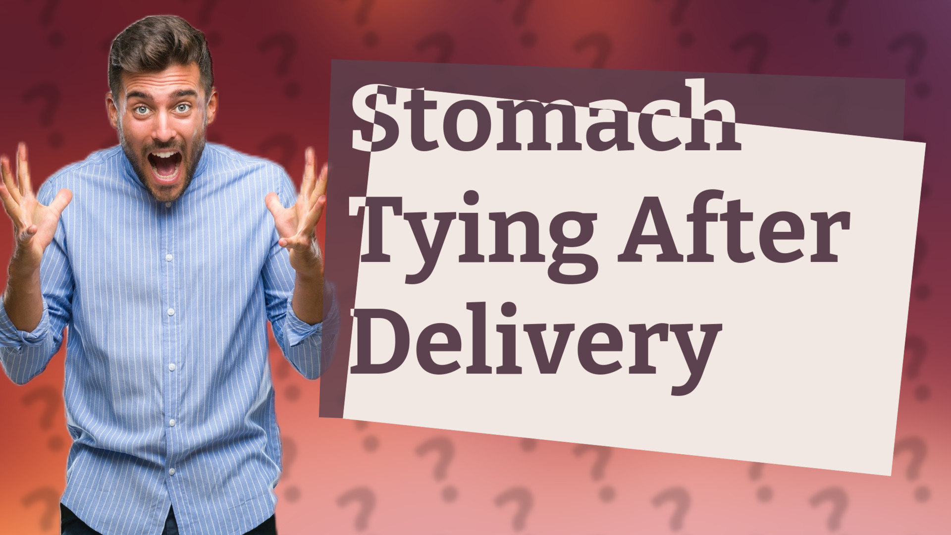 Stomach Tying After Delivery