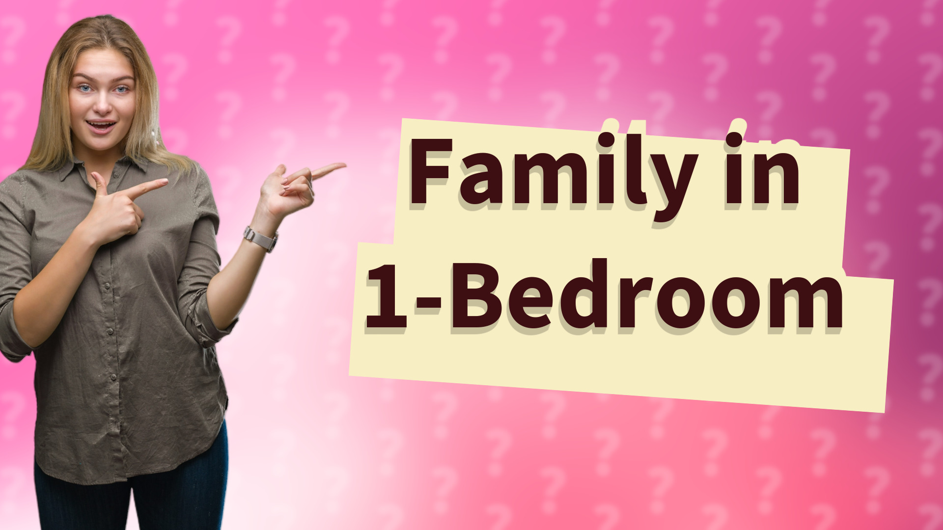 Family in 1-Bedroom