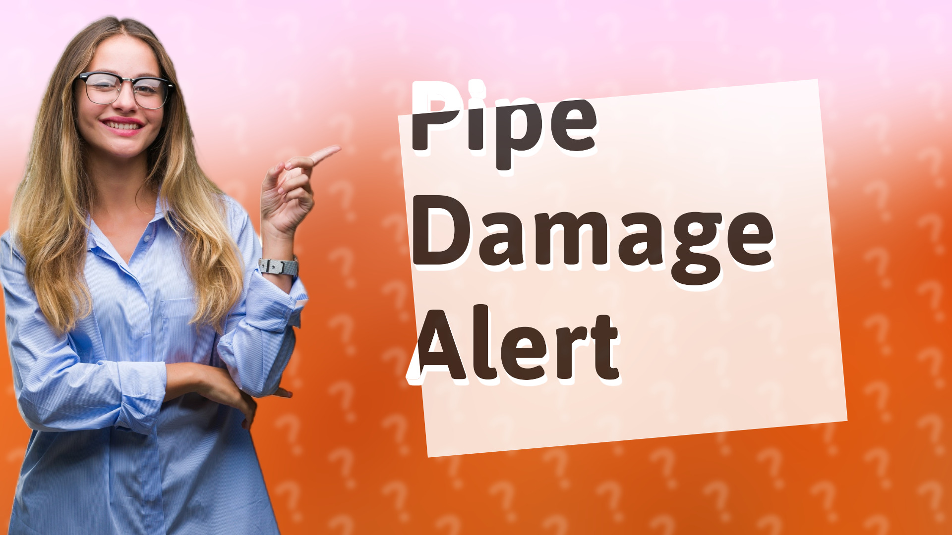 Pipe Damage Alert