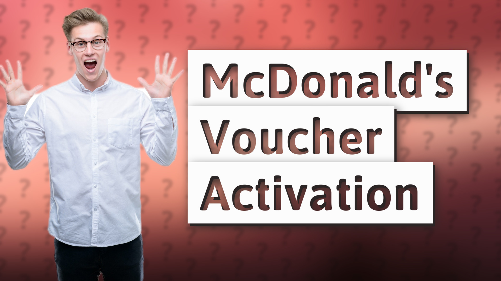 McDonald's Voucher Activation