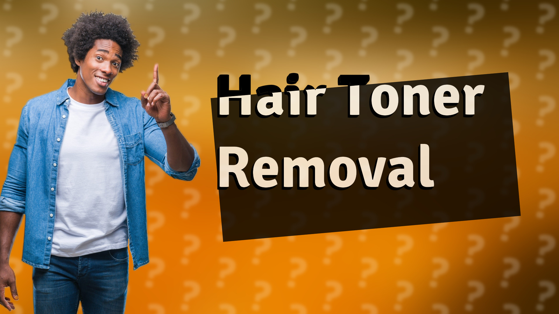 Hair Toner Removal