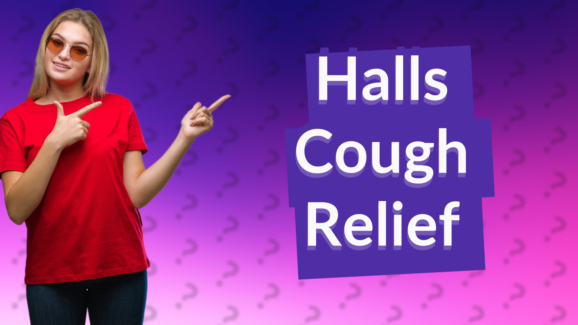 Halls Cough Relief