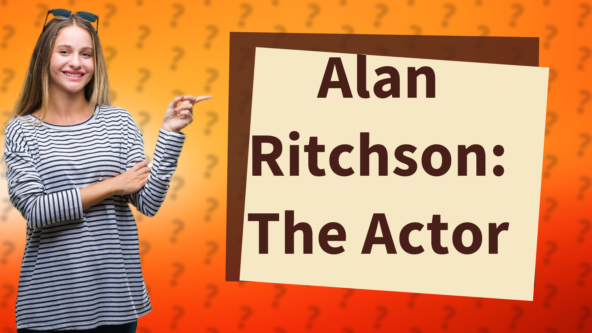 Alan Ritchson: The Actor