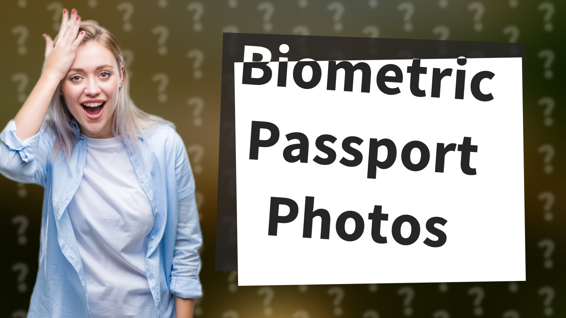 Biometric Passport Photos