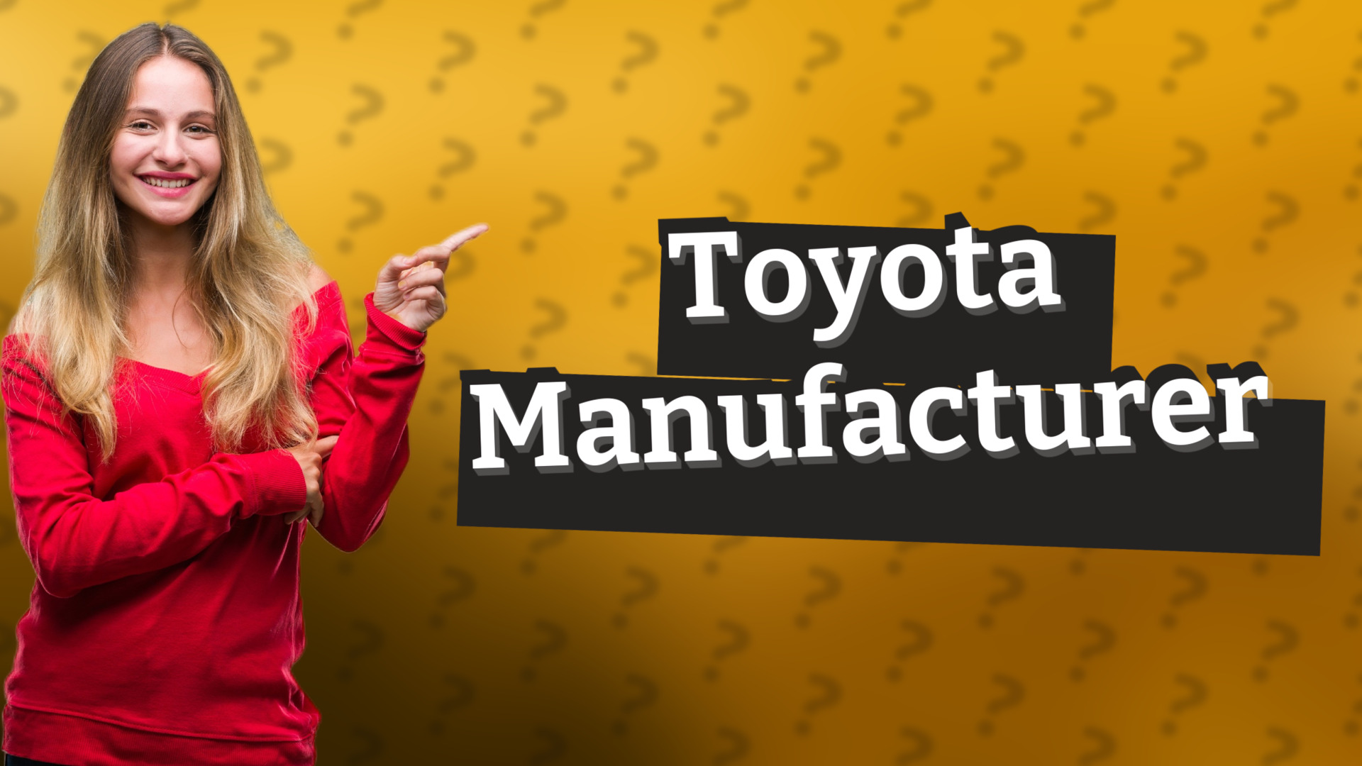 Toyota Manufacturer