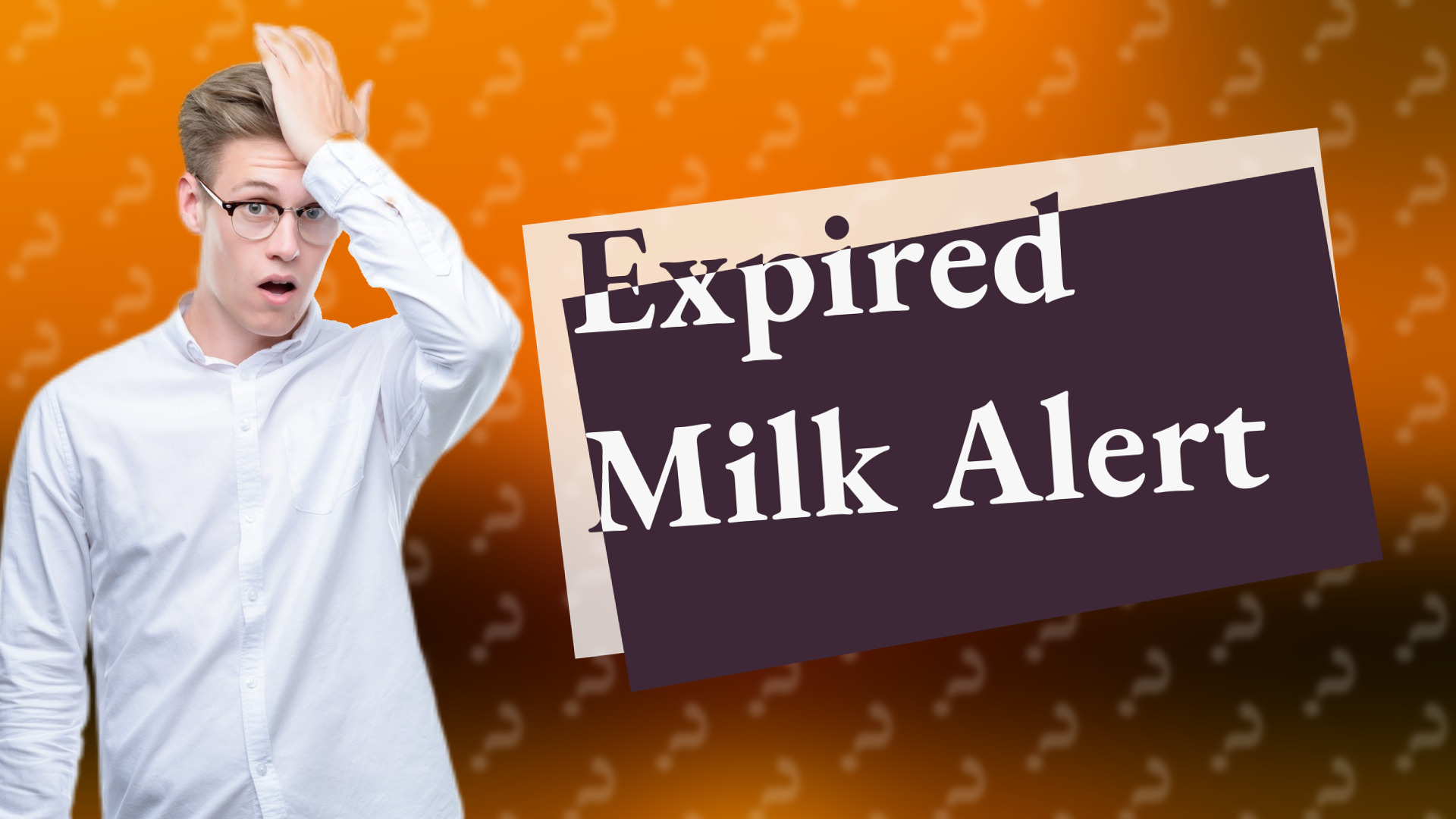 Expired Milk Alert