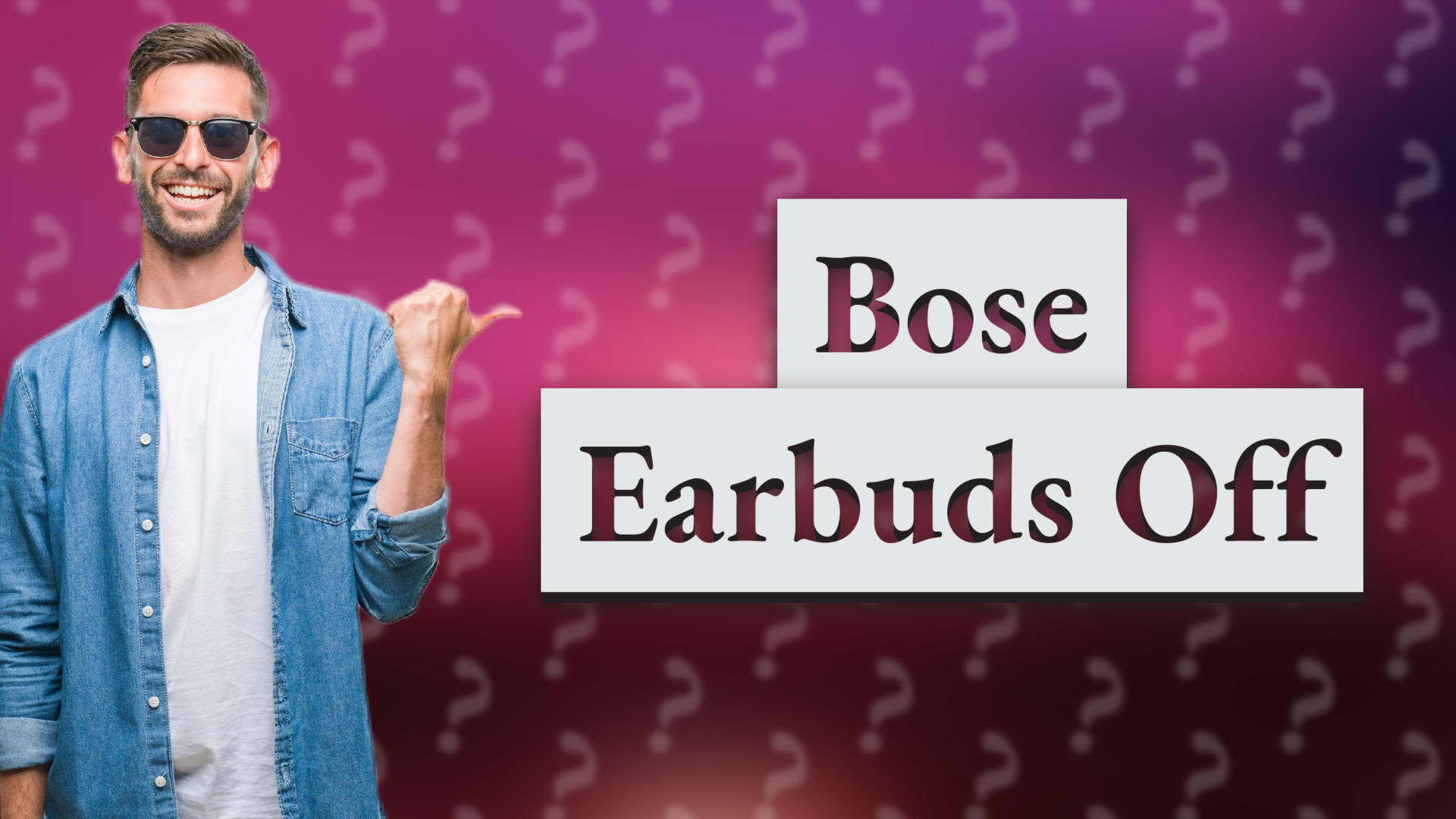 Bose Earbuds Off