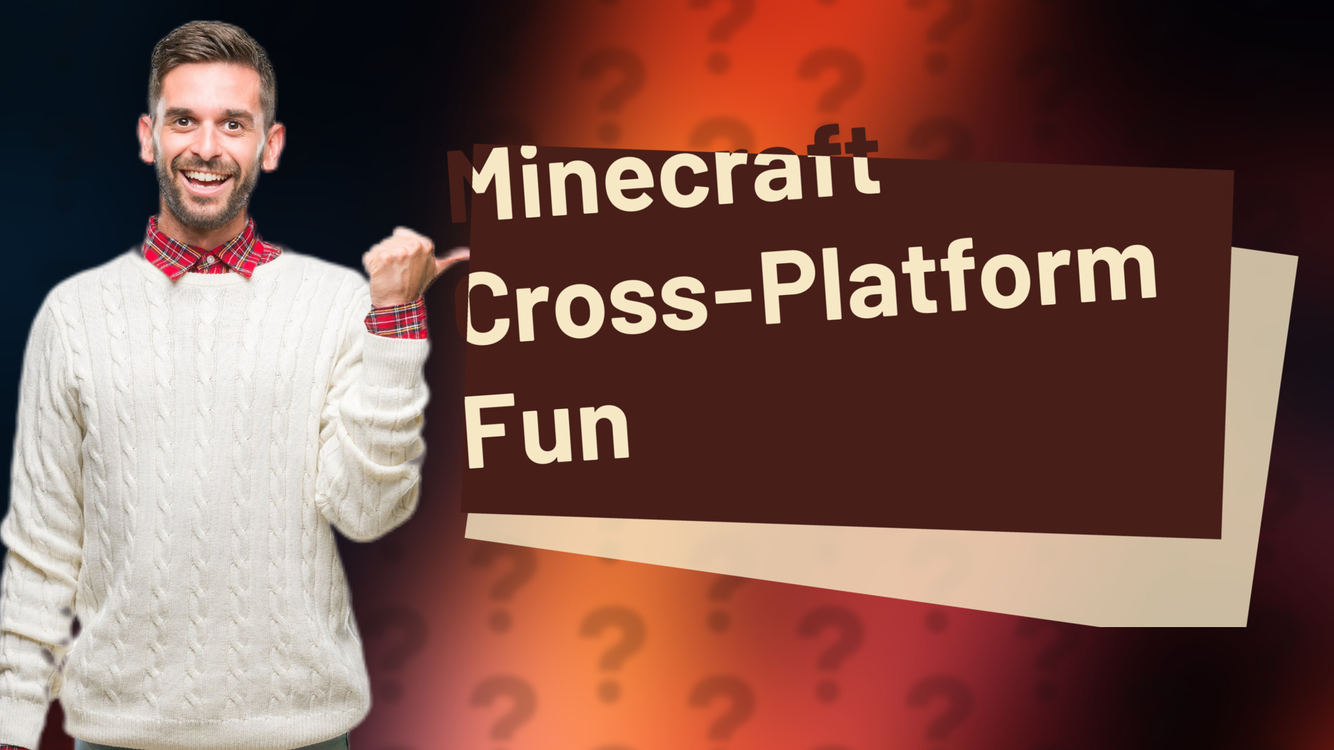 Minecraft Cross-Platform Fun