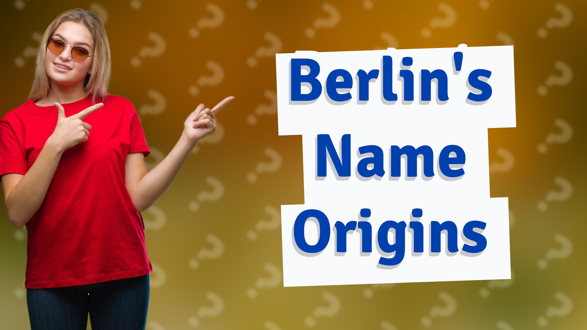 Berlin's Name Origins