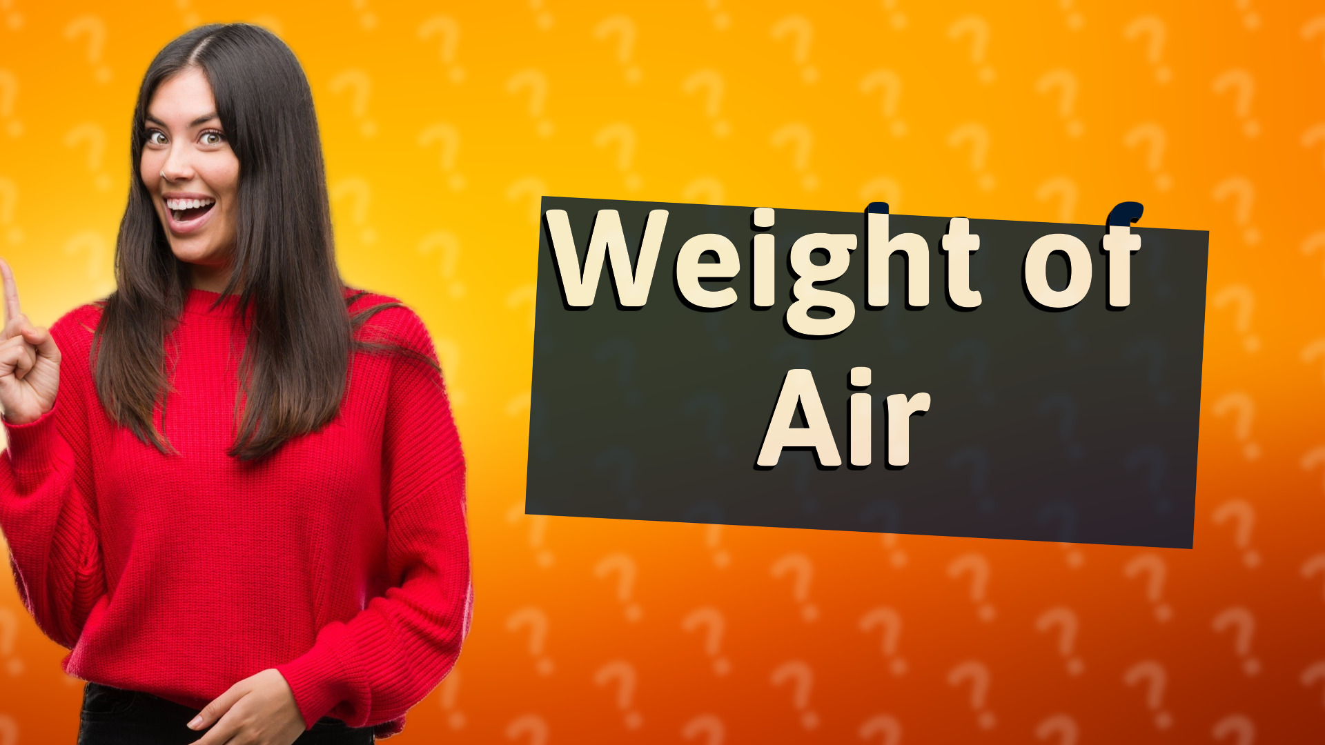 Weight of Air