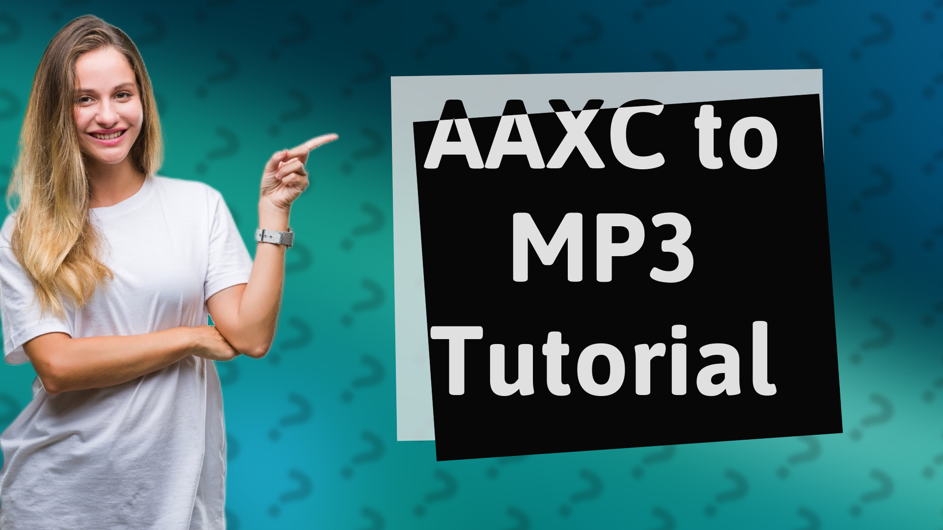 AAXC to MP3 Tutorial