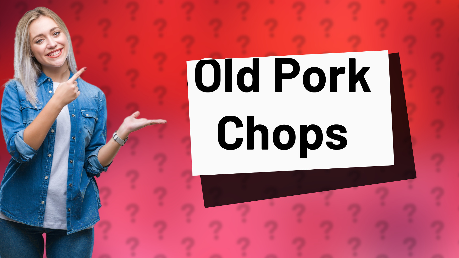 Old Pork Chops