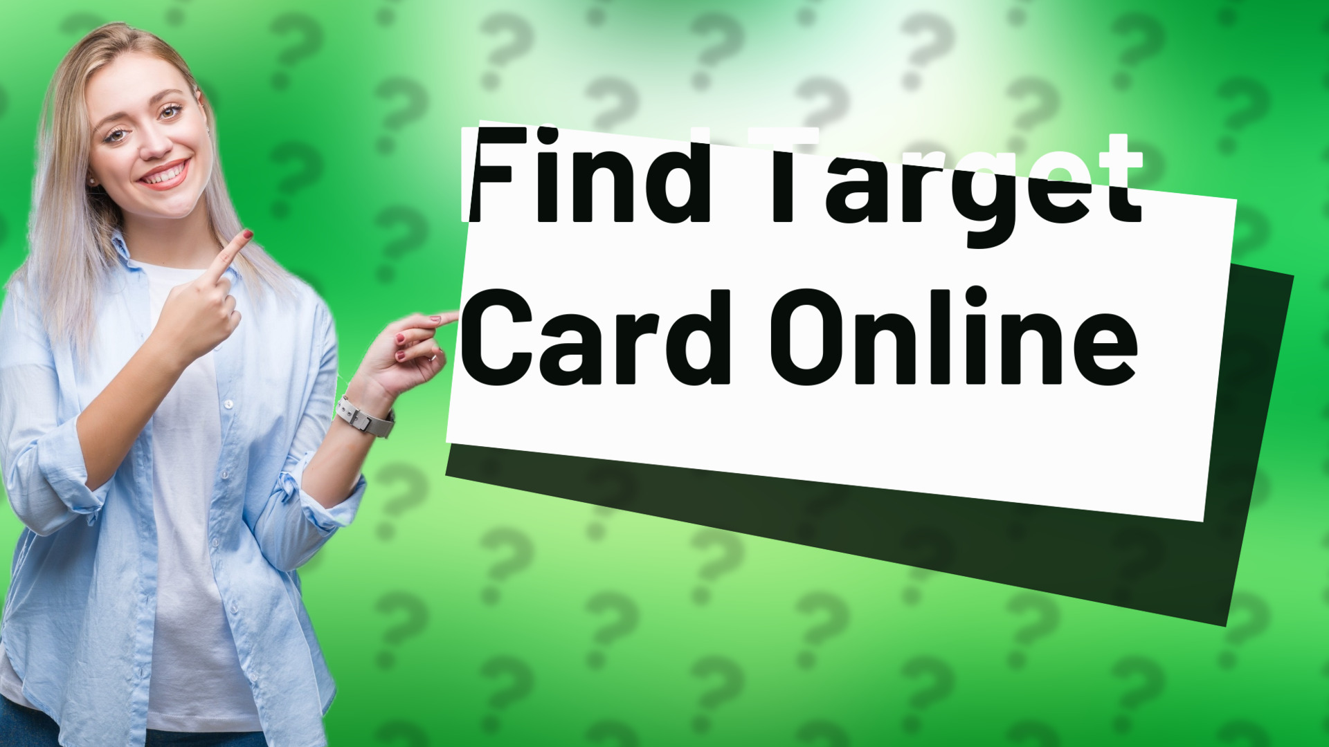 Find Target Card Online