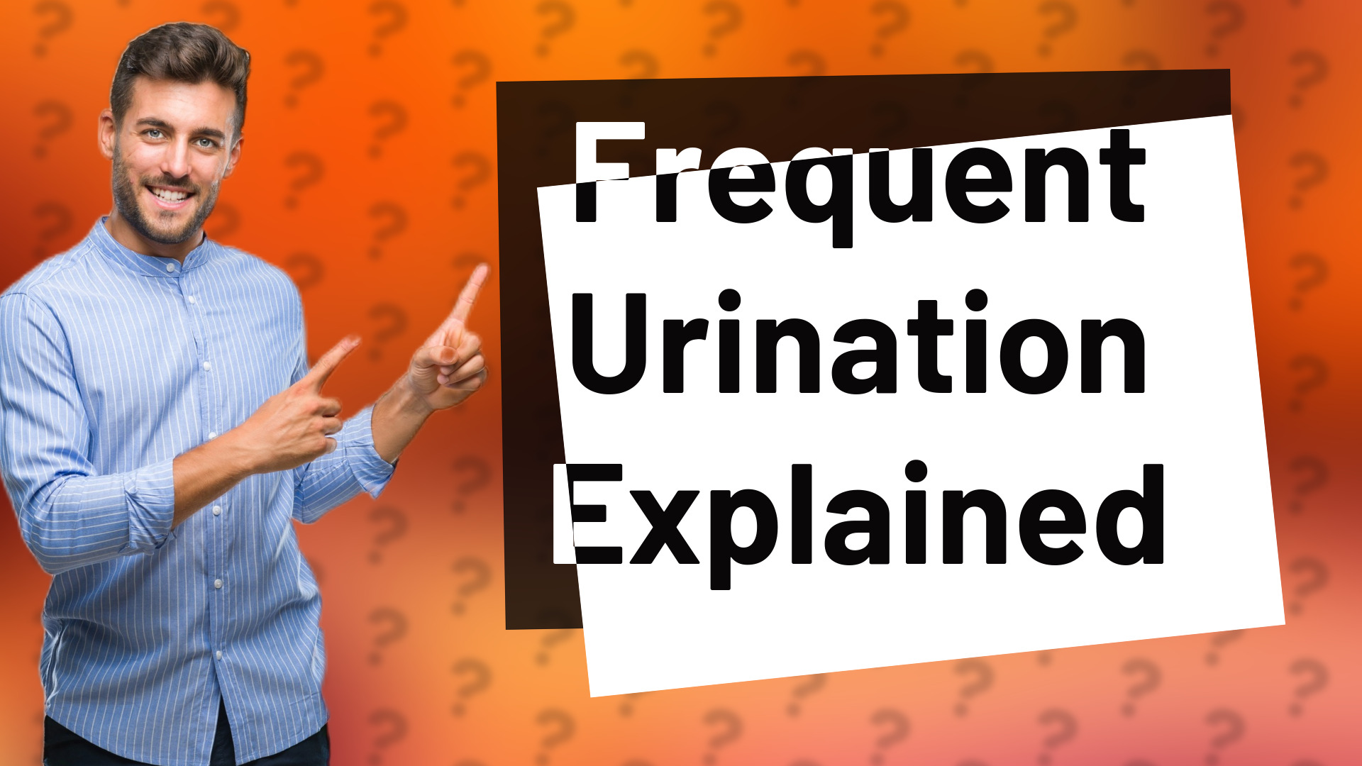 Frequent Urination Explained
