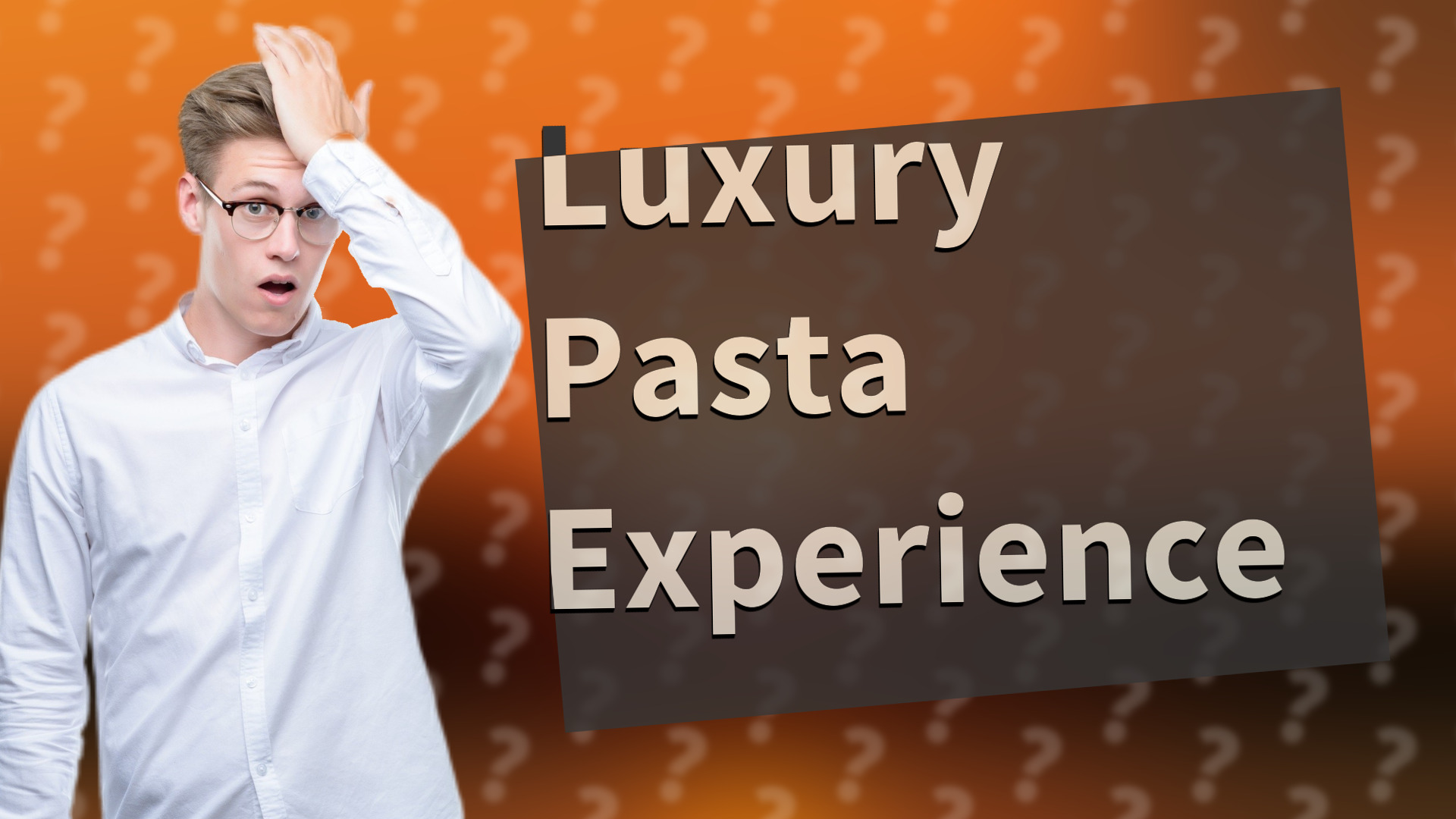 Luxury Pasta Experience