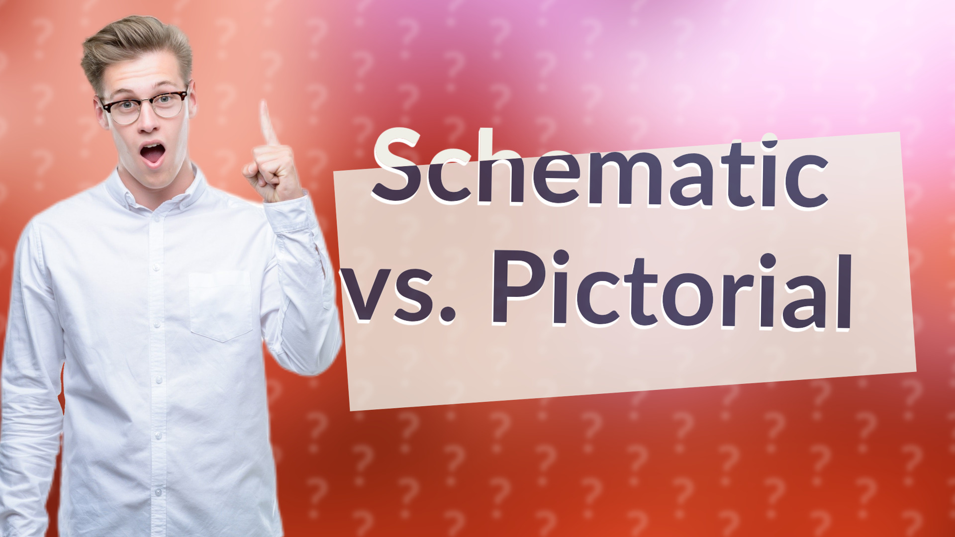 Schematic vs. Pictorial