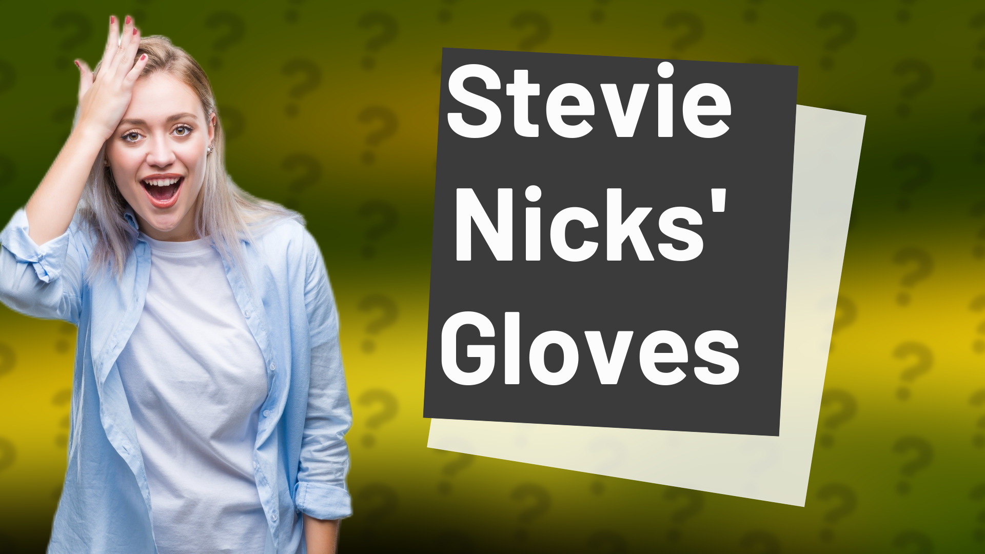 Stevie Nicks' Gloves