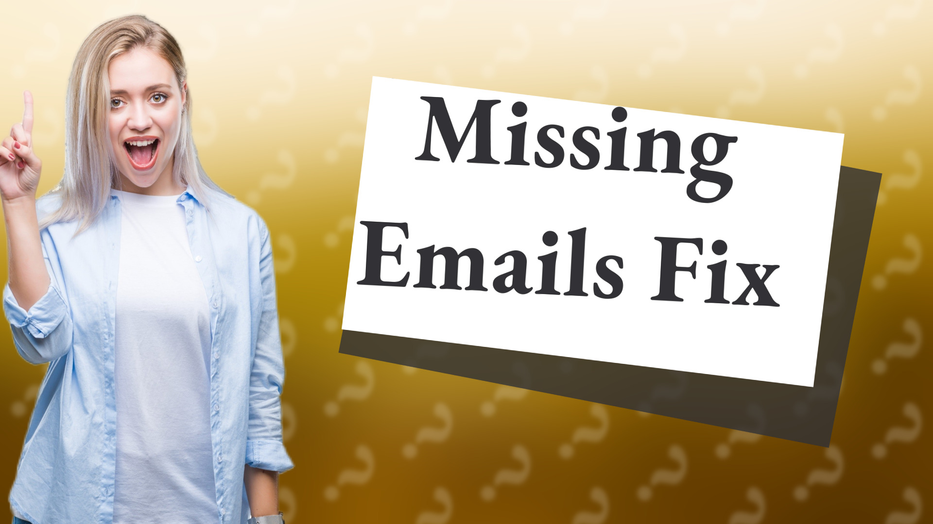 Missing Emails Fix