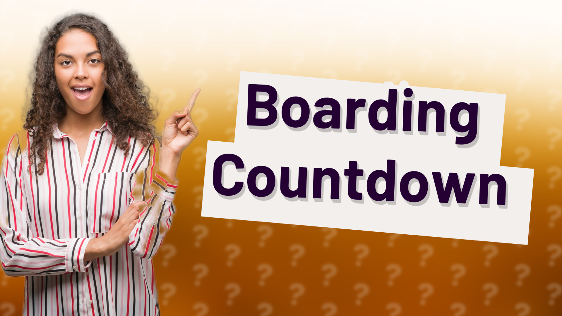 Boarding Countdown