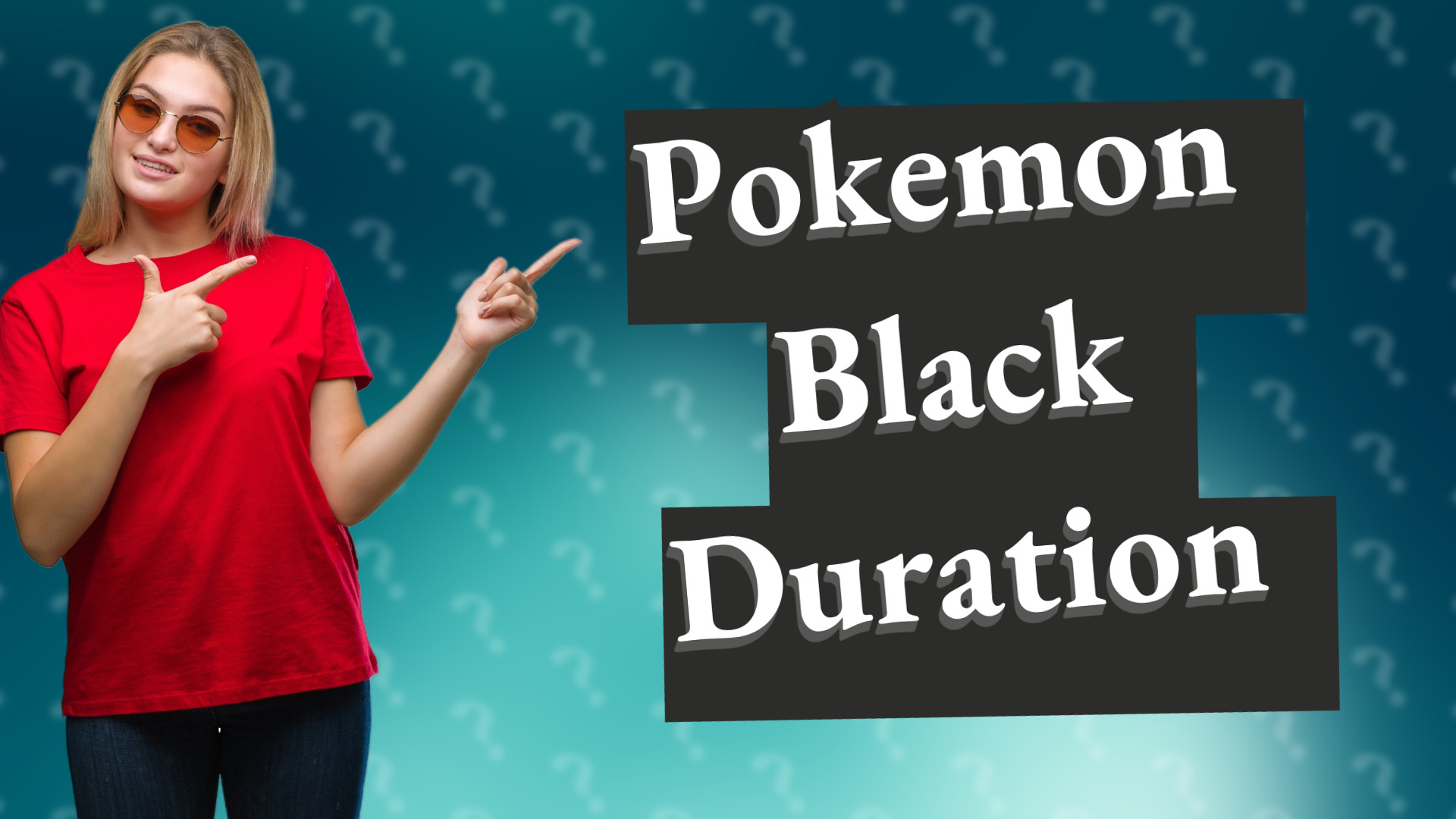 Pokemon Black Duration