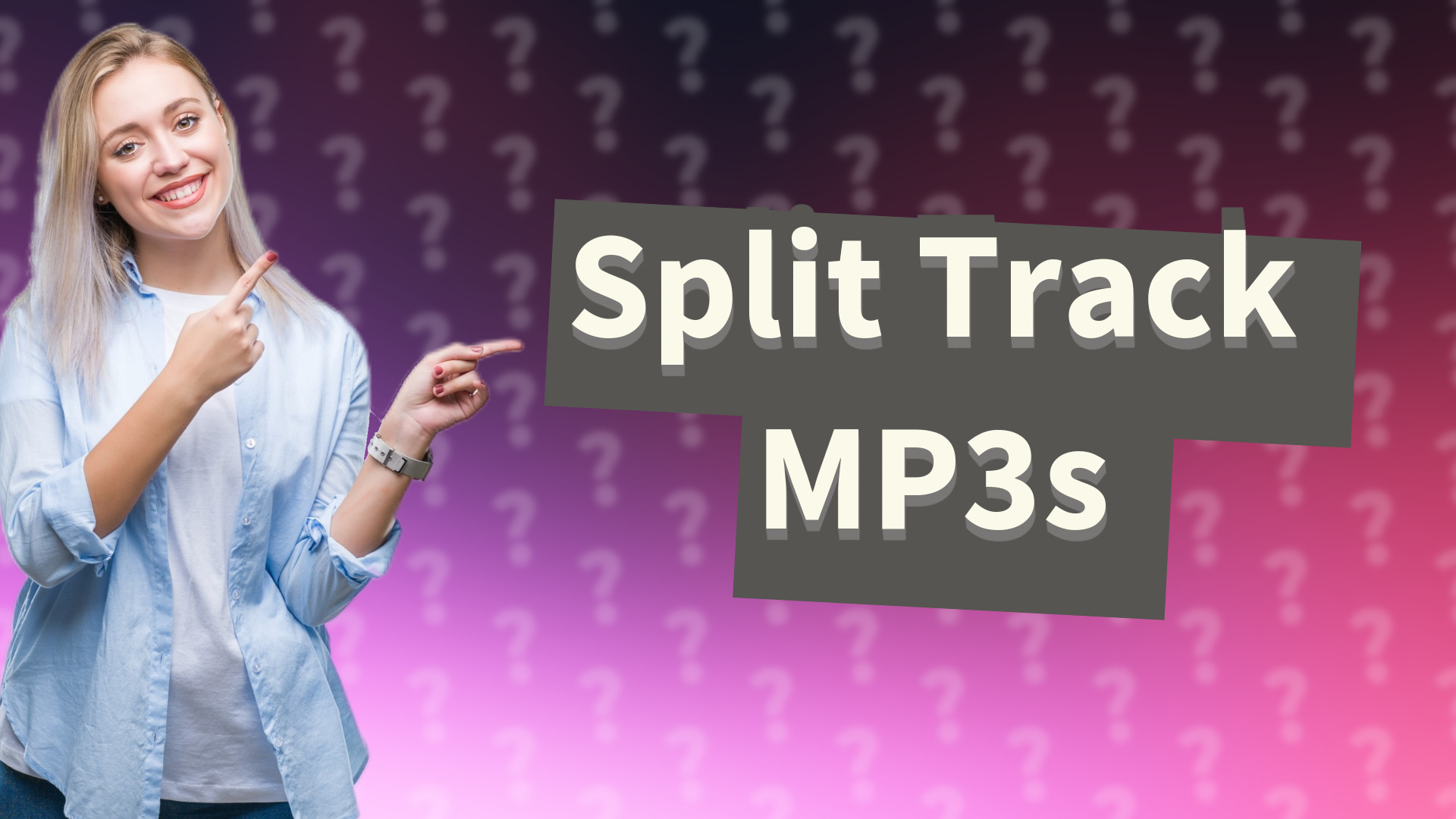 Split Track MP3s