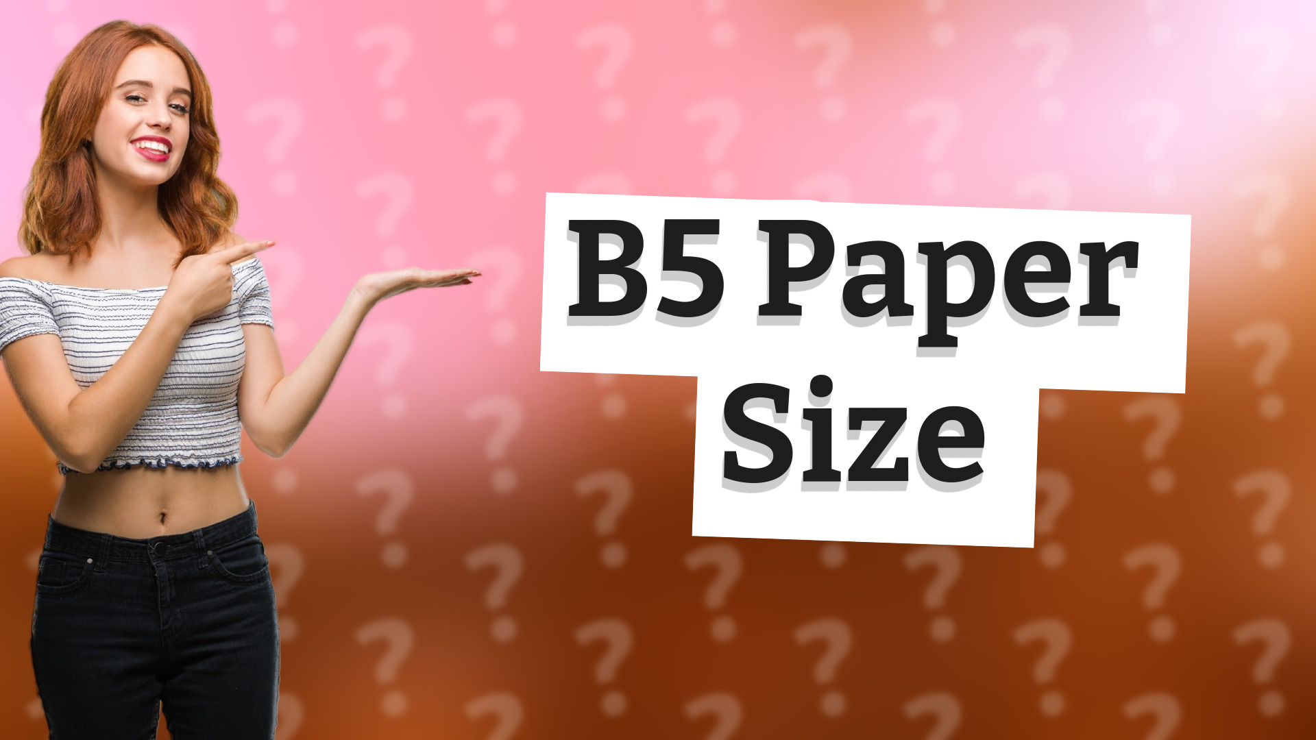 B5 Paper Size