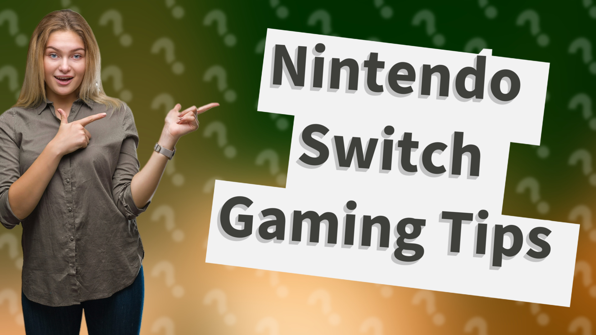 Nintendo Switch Gaming Tips