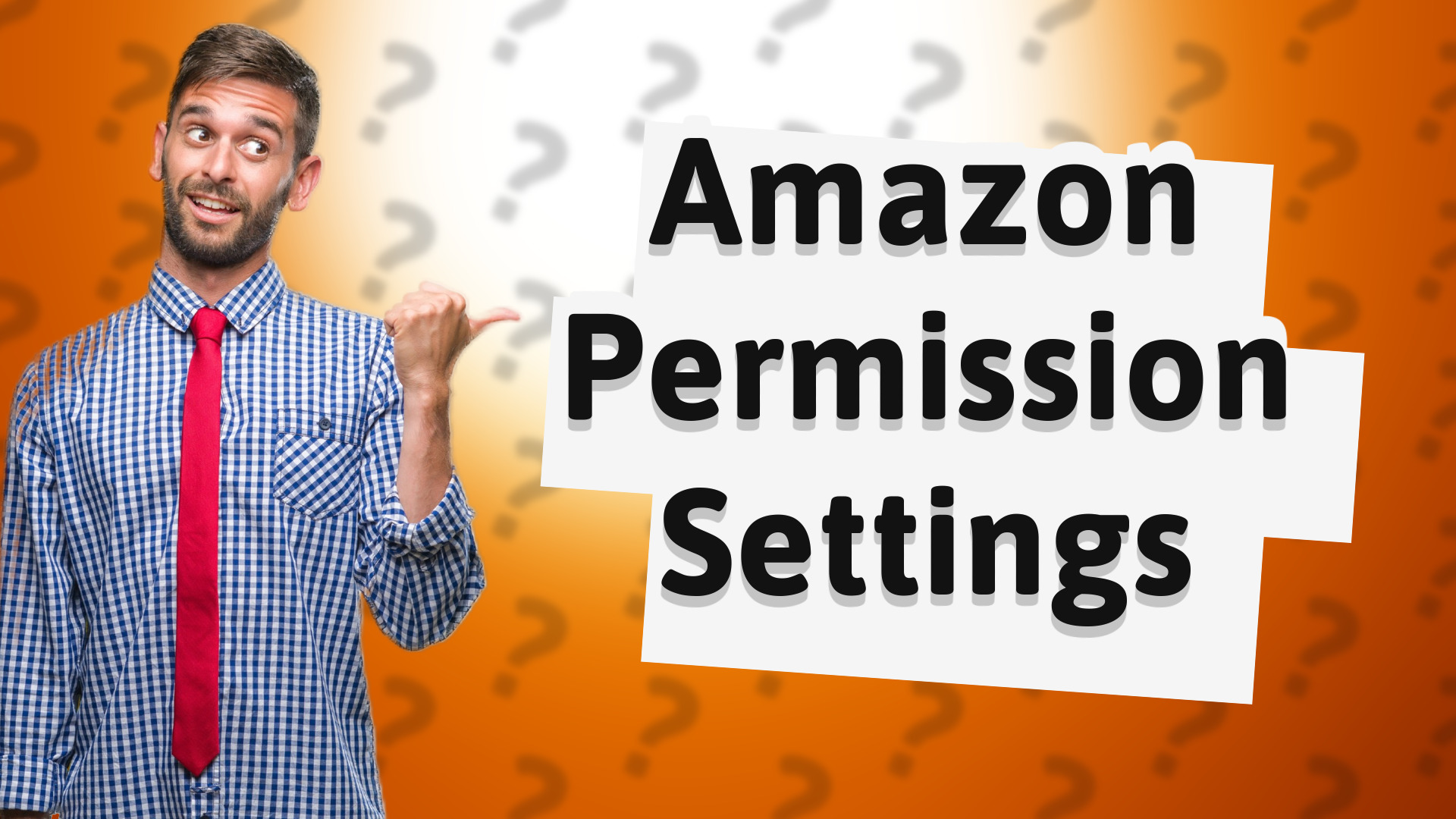 Amazon Permission Settings