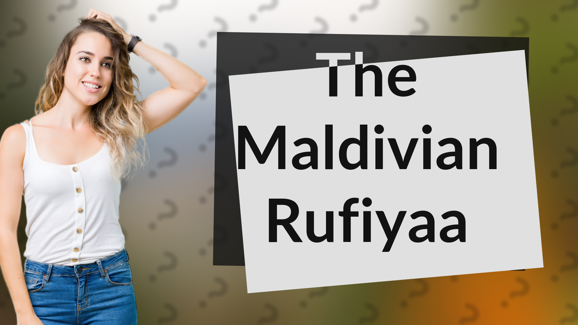 The Maldivian Rufiyaa