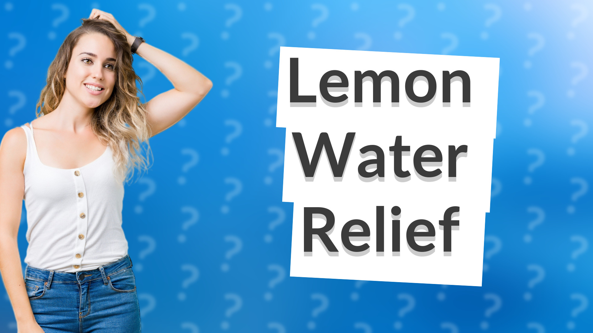Lemon Water Relief