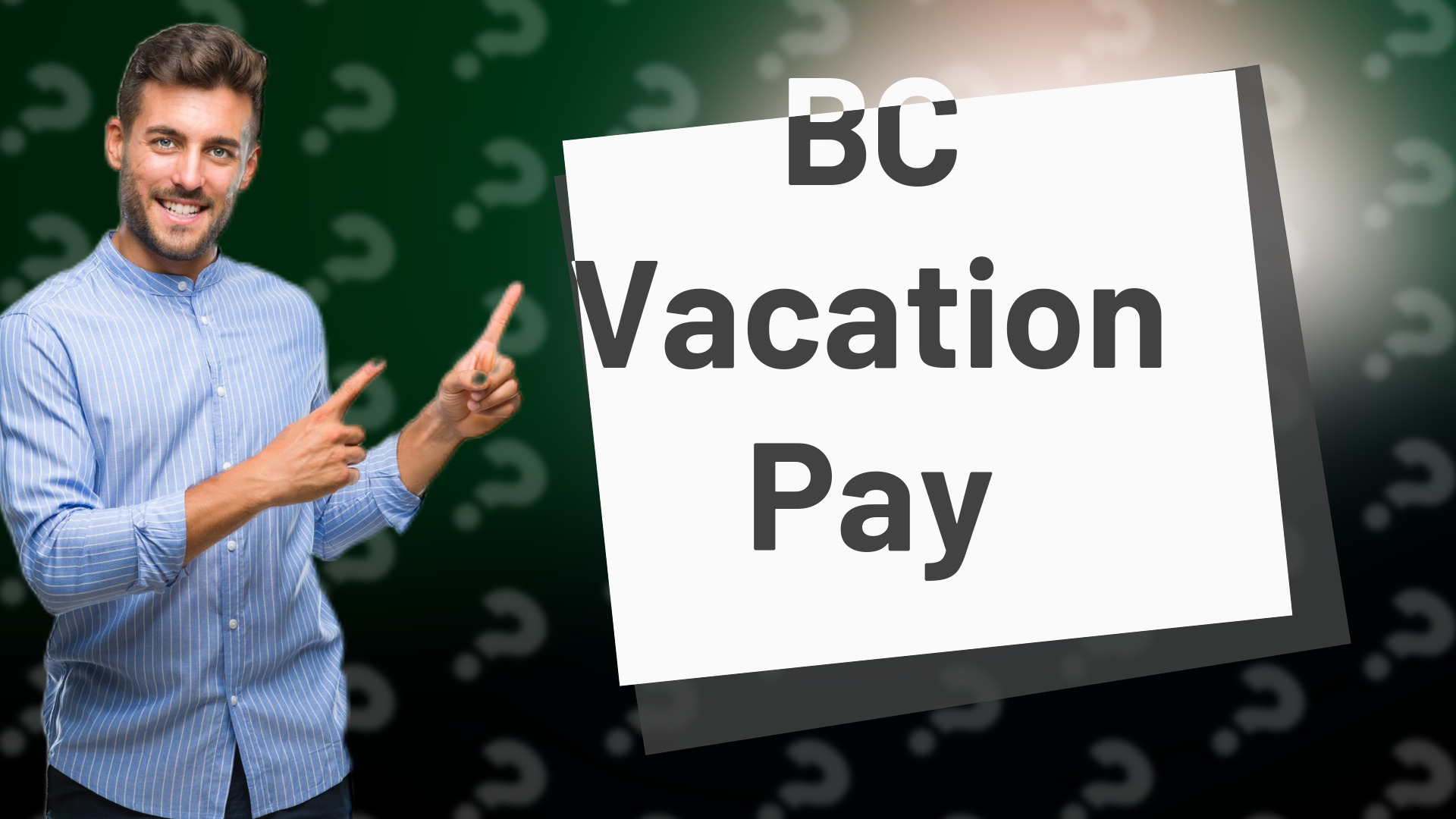 BC Vacation Pay