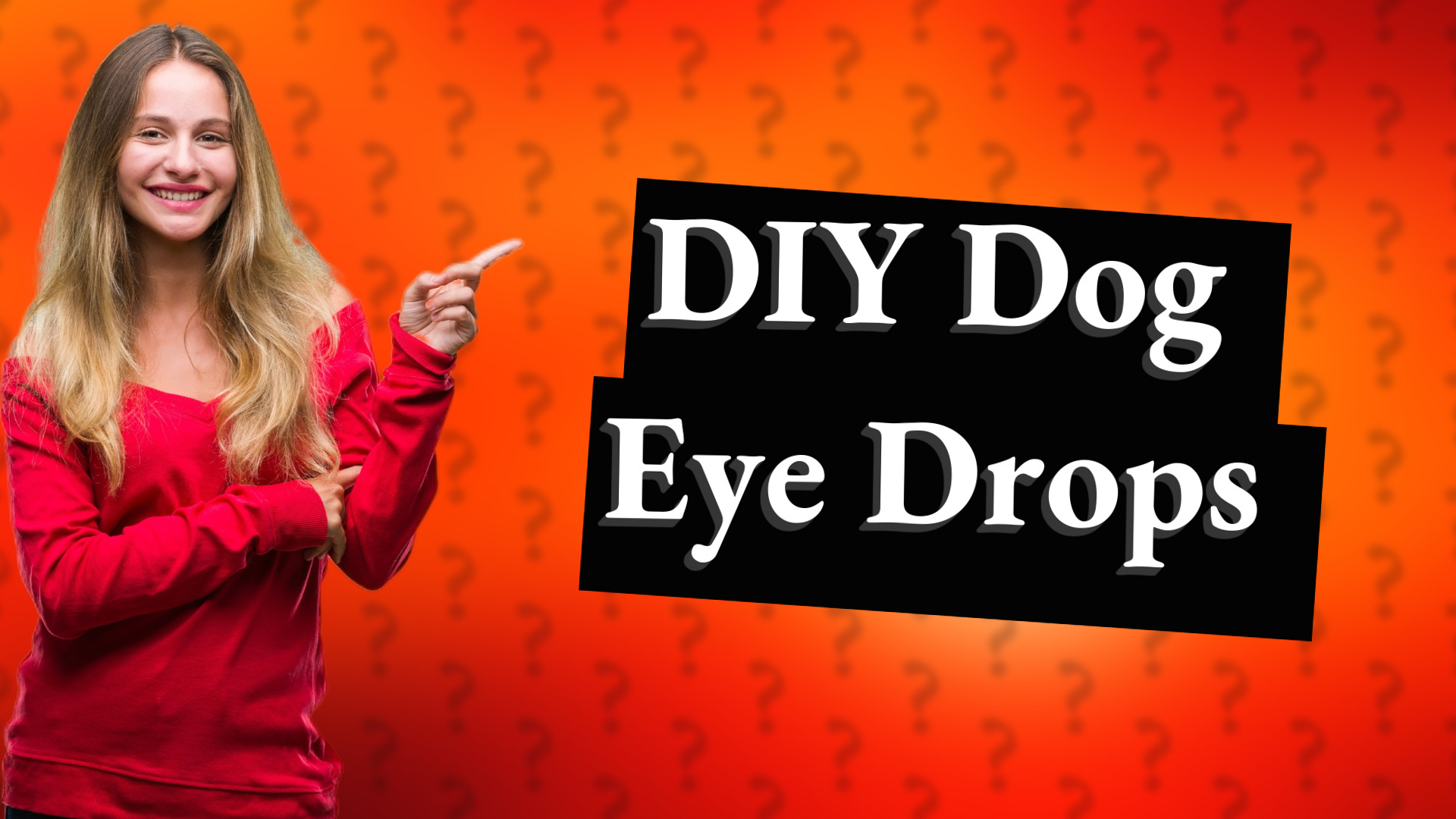 DIY Dog Eye Drops