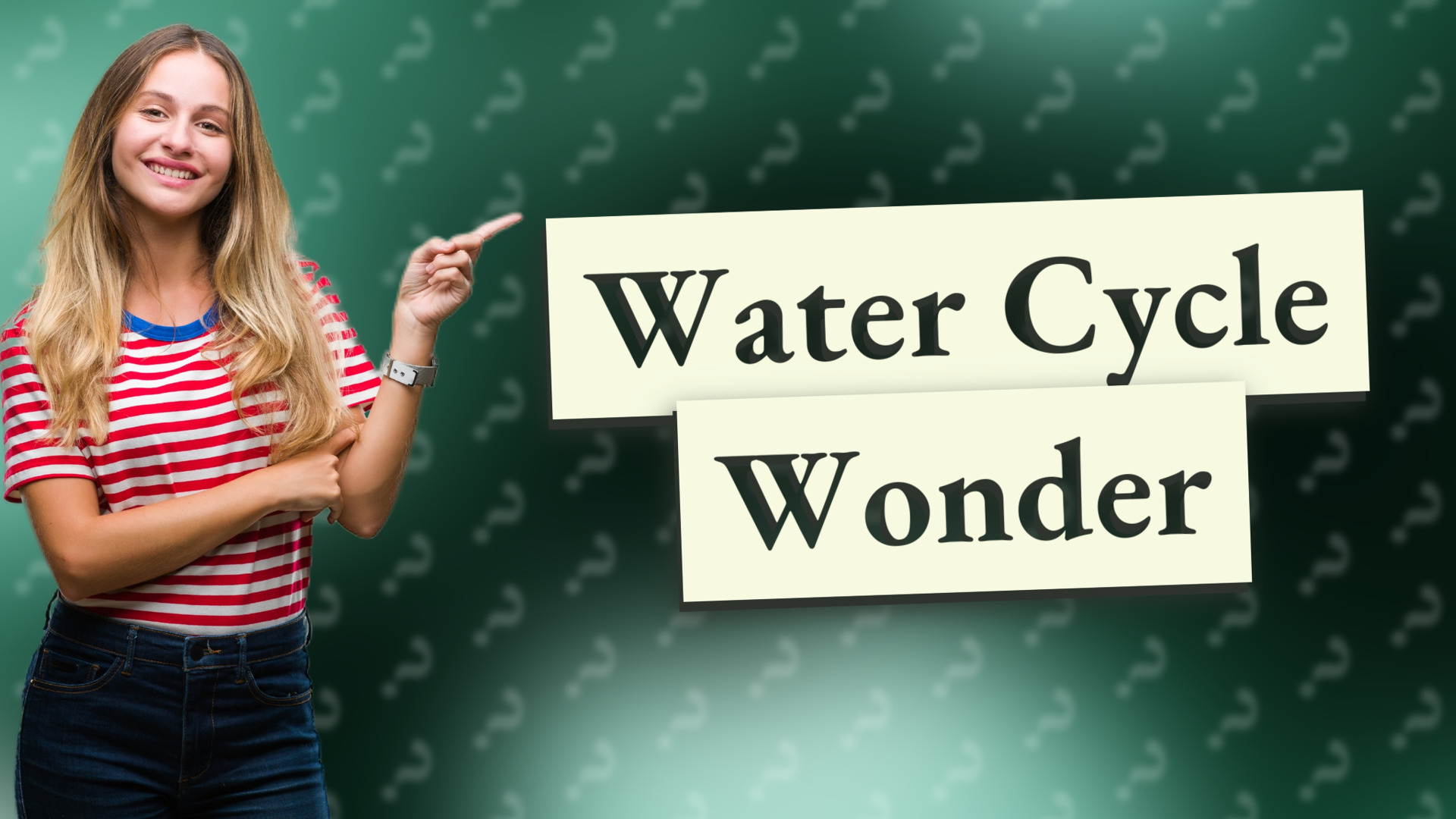 Water Cycle Wonder