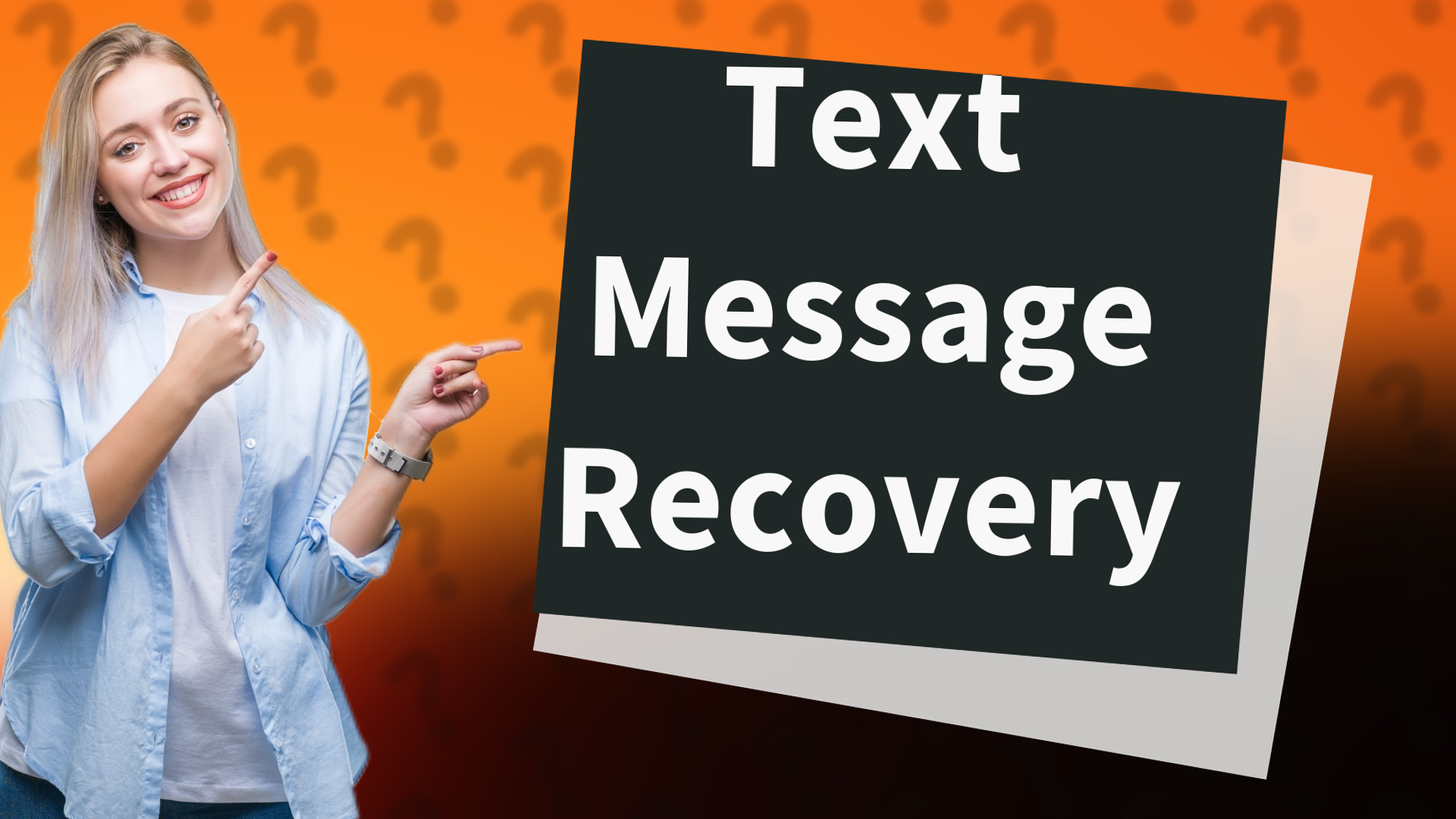 Text Message Recovery