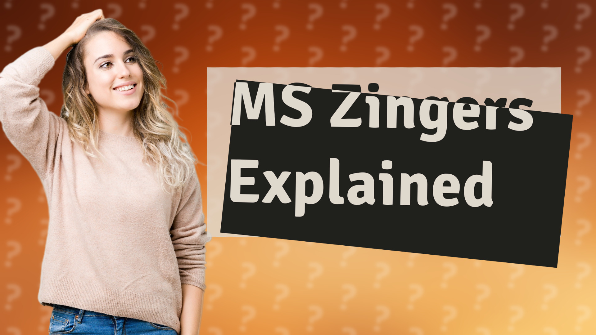 MS Zingers Explained